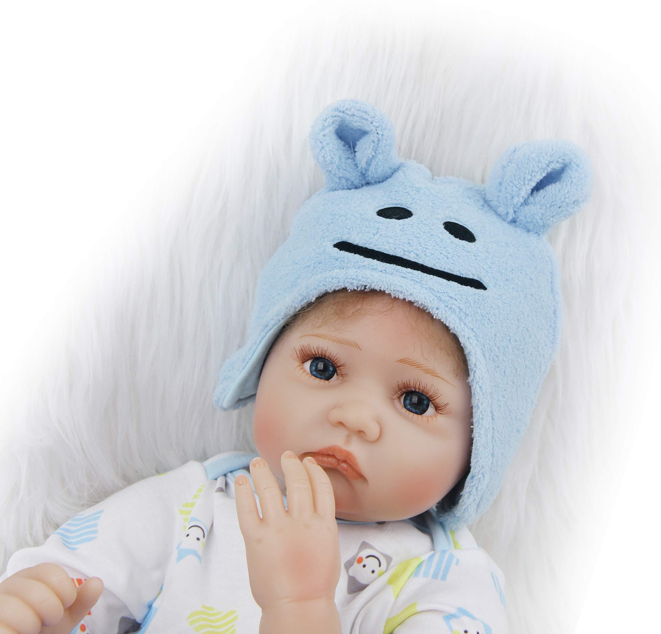 ZIYIUI Reborn Baby Dolls 22 Inch 55cm Lifelike Reborn Babies