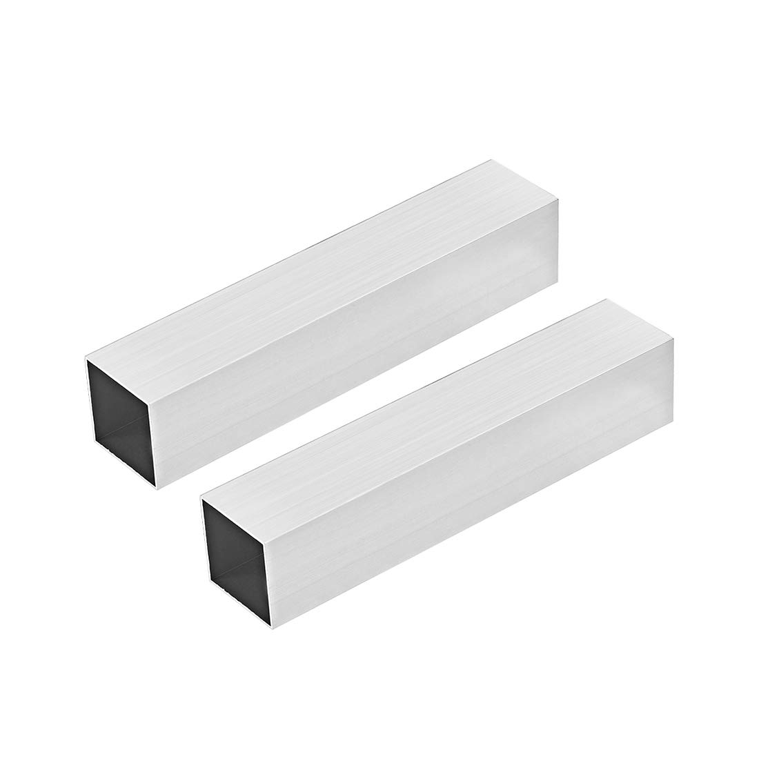 40x40mm 6063 Aluminium Square Tube, 1mm Wall, 200mm Length, Seamless, 2 Pack-image-21c6a83b-9861-4b1d-b76e-02f1d6b2ac99-60620