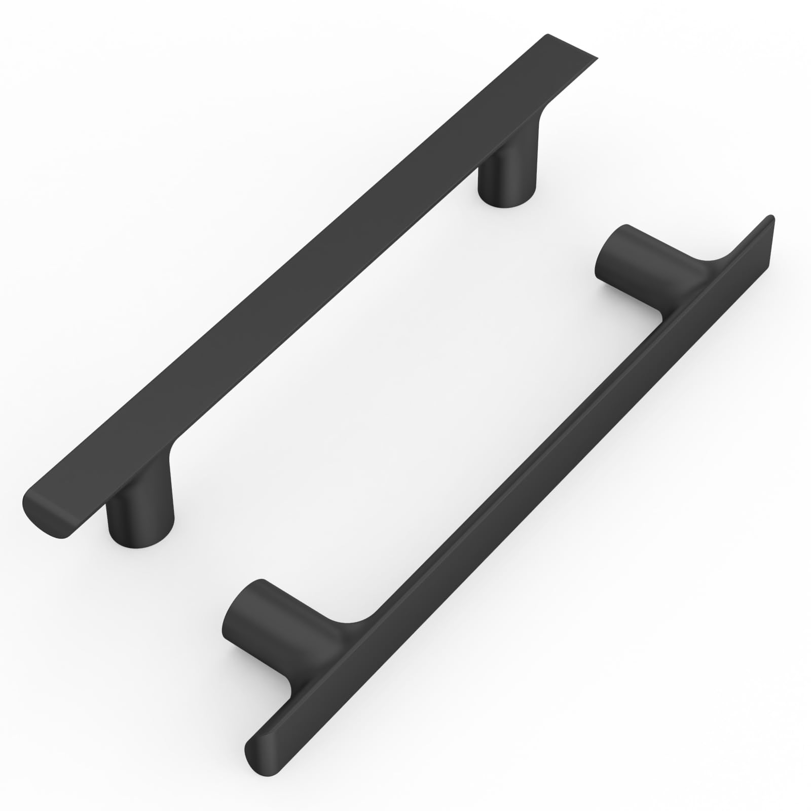 Cupboard Handles Set of 10 - Matte Black 128MM-image-826142a7-1d87-4bd7-842f-9427d9547dcd-118311