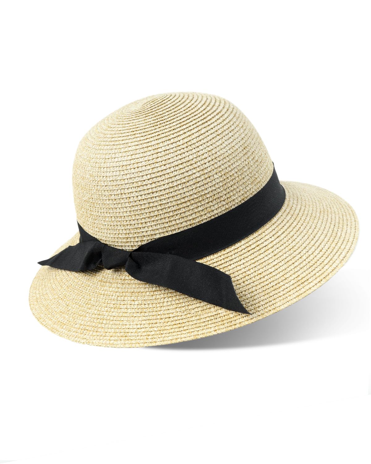 Women's Straw Sun Hat UV Protection - Mix Beige S-image-b1c62d03-1478-4ada-8ce1-9a955037bb3a-121376