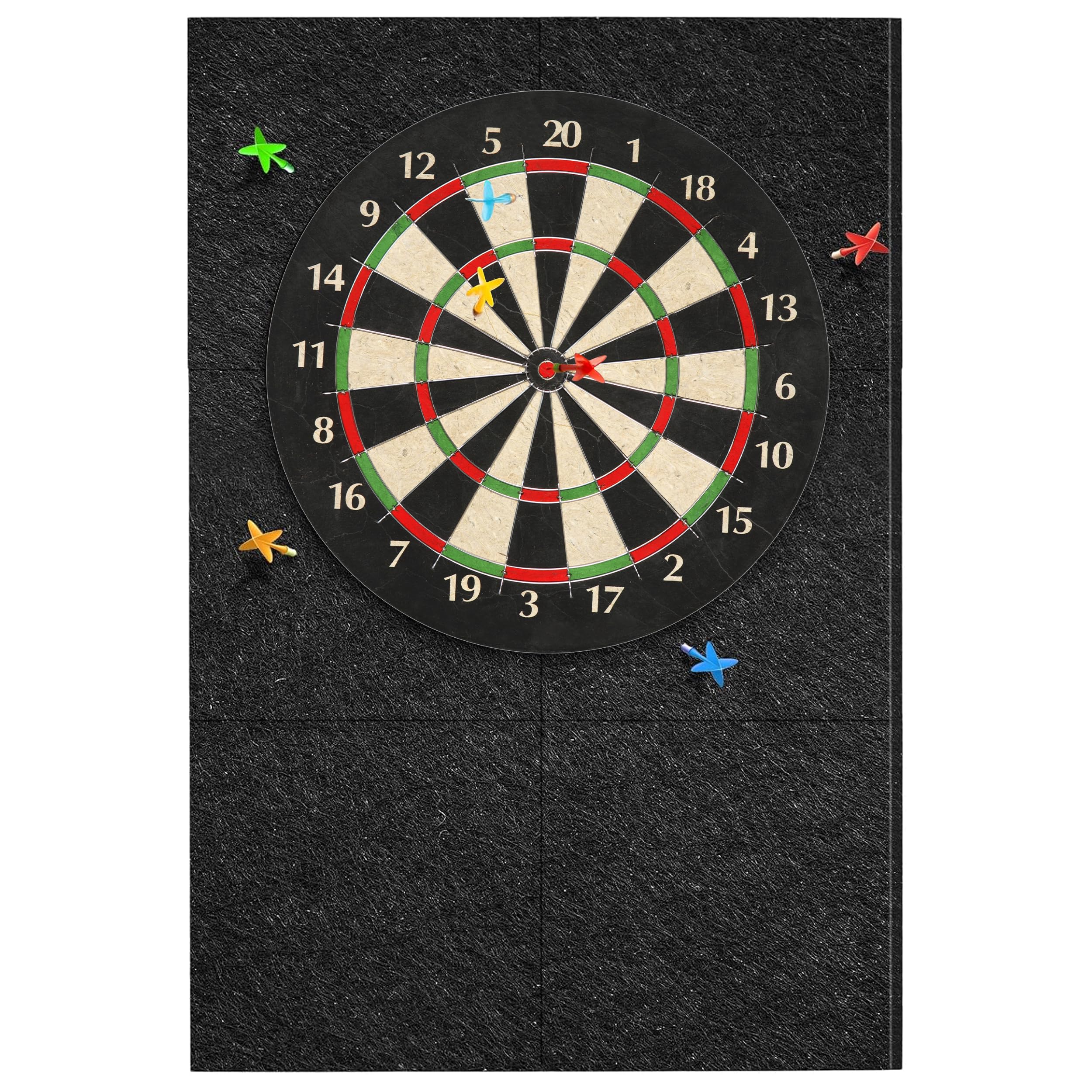 Dart Board Wall Protector Felt - Black One Size-image-e750b493-5872-4cf4-ae6e-86b6698fbdb0-2225