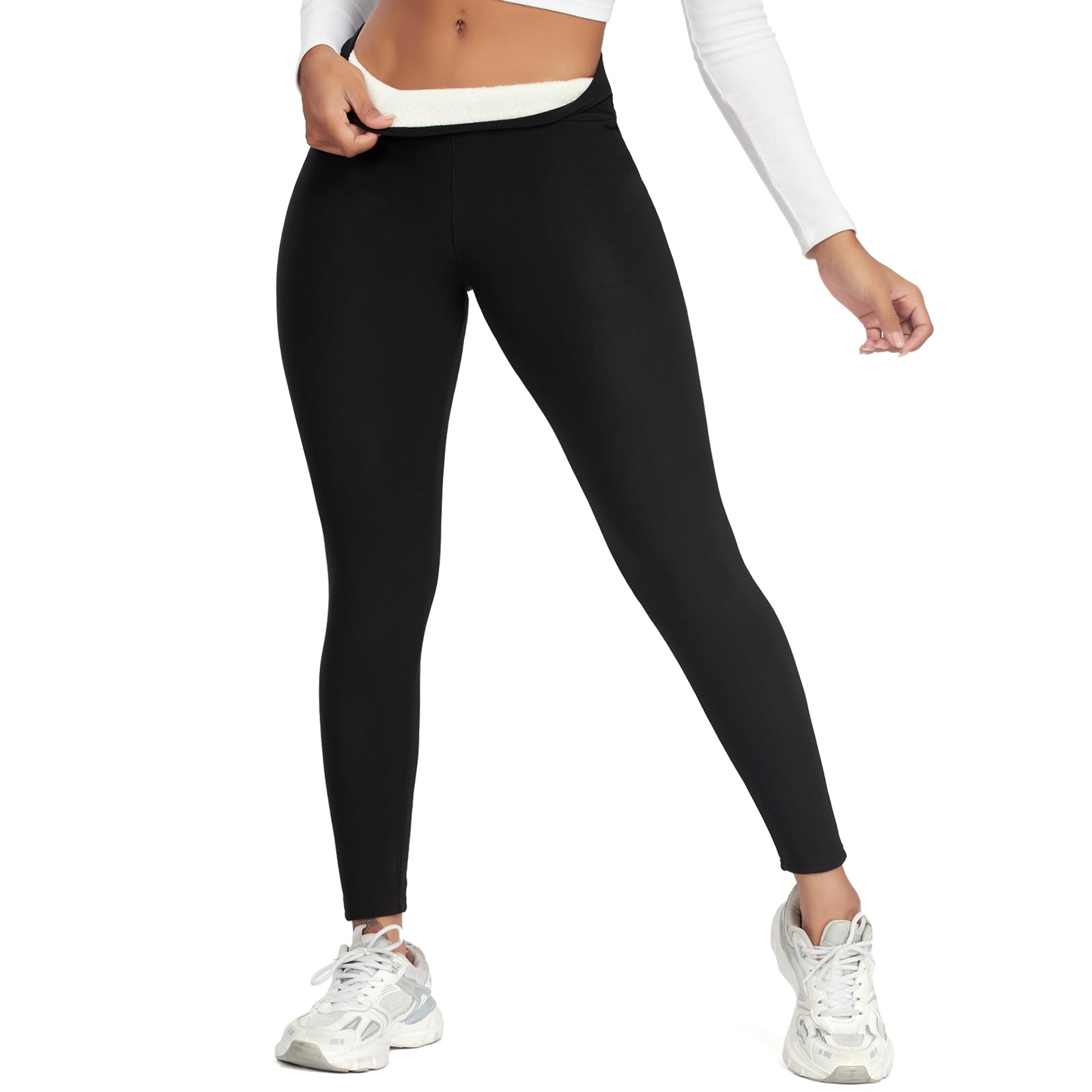 Fleece Lined Thermal Leggings - Black 3XL-image-8c22021c-dc96-44be-af91-797c57877741-118962