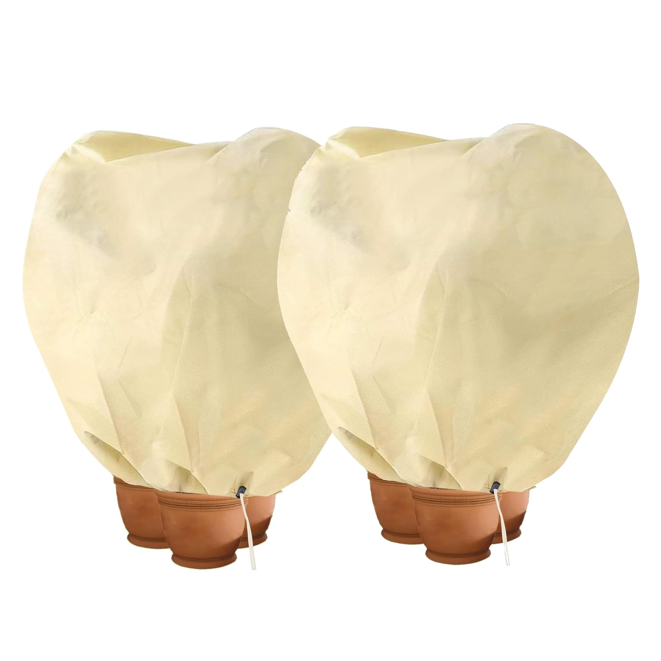 Plant Fleece Frost Cover - Beige Large 2 Pack-image-3d100734-a614-479d-95b2-8bf266452776-118648