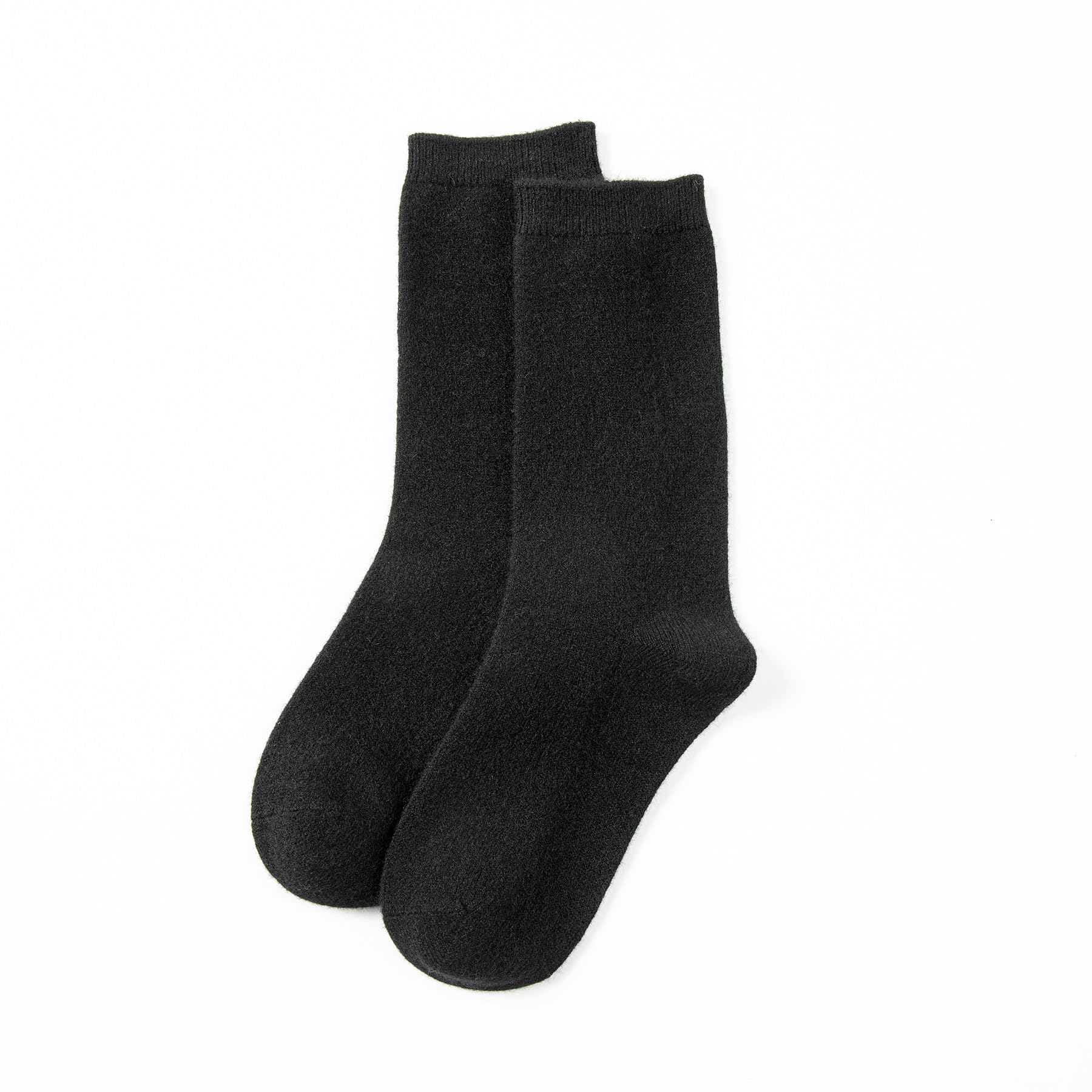 Pure Cashmere Bed Socks - Black One Size-image-682b6b23-5be5-44c1-96c5-d2c106ccc8e7-111862