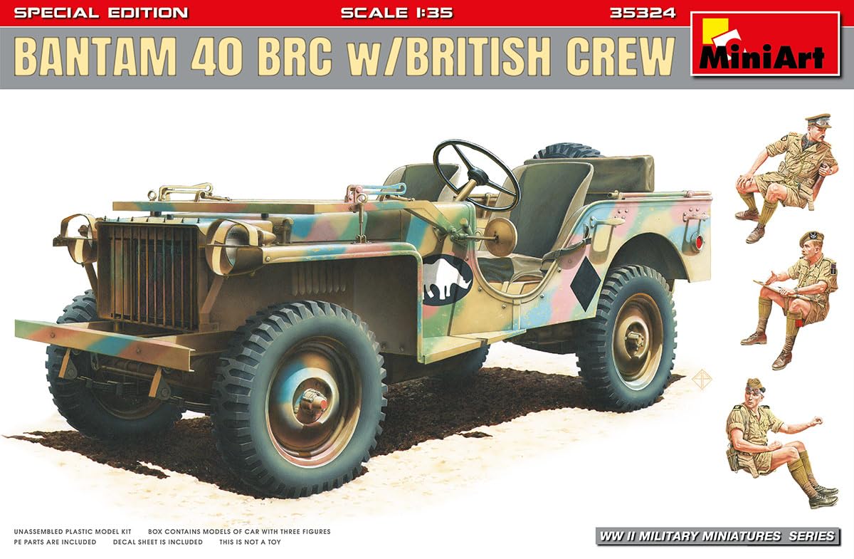 Bantam 40 BRC Plastic Model Kit - Special Edition S