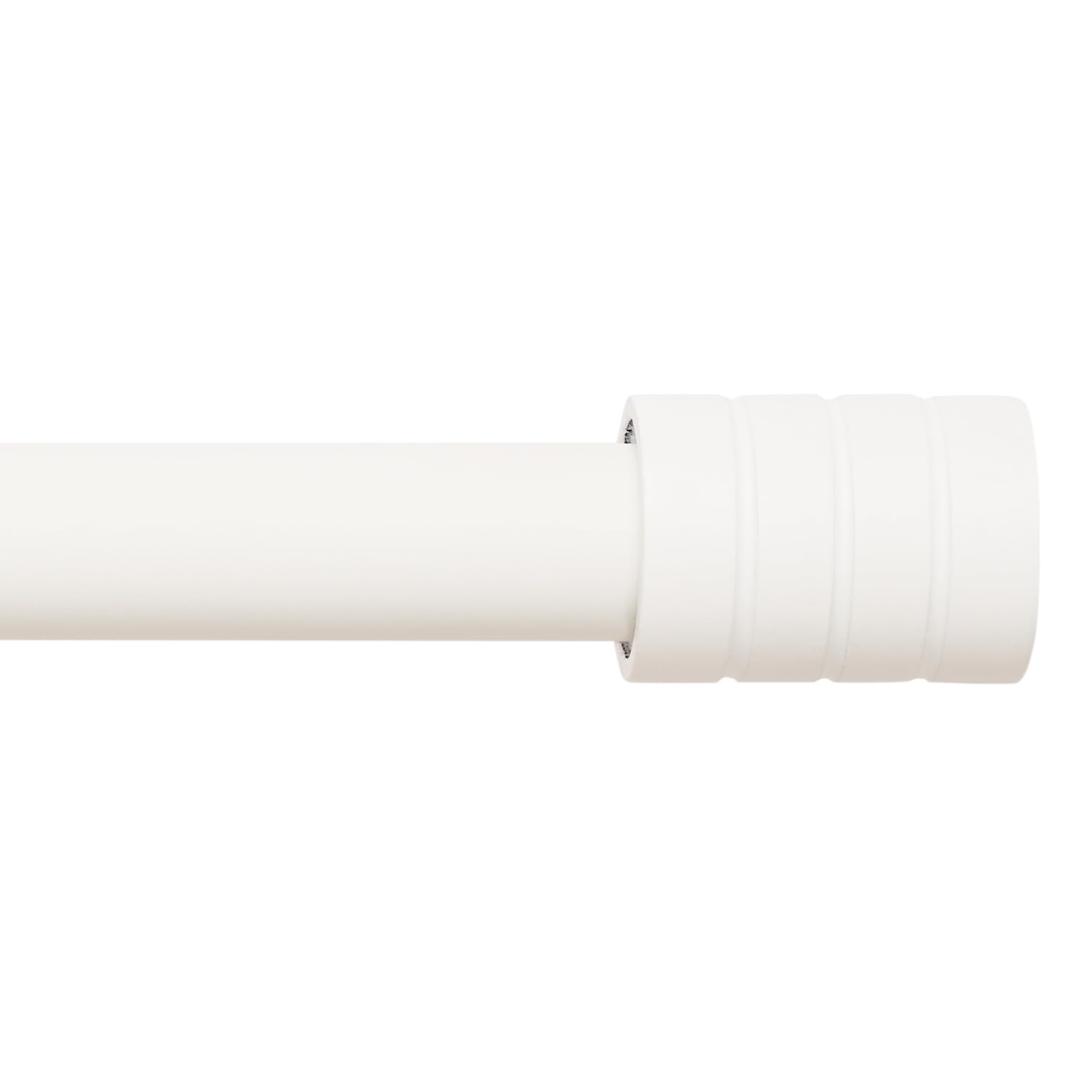 Extendable Curtain Pole - White 76-310cm-image-2ddade26-81db-481d-940f-b952d41cdddf-112378