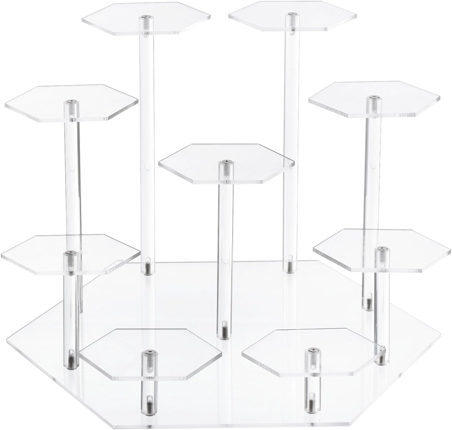 Clear Display Risers Stand, Perfume Organiser, Plastic Organiser 10-image-cbd9b522-7e9f-475a-b60e-5d2510fc11f5-64776