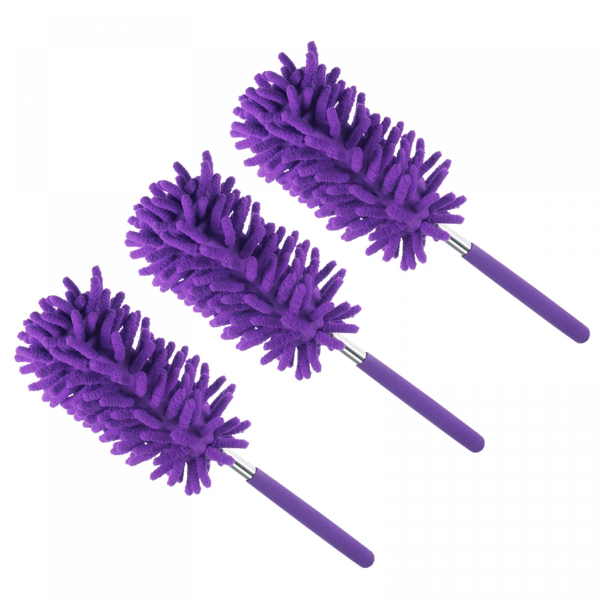 sourcing map Chenille Cleaning Duster, to Inch 11 31 Extendable 3-image-8e4866b6-a0e3-4ed3-a04d-da188e0e6499-62379