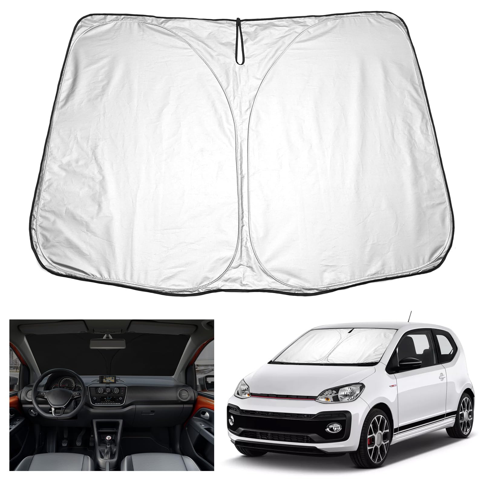 Car Windscreen Sun Shade Foldable UV - Silver One Size-image-14a534b7-2bc1-4c26-a44b-01ff8fa8645a-111024