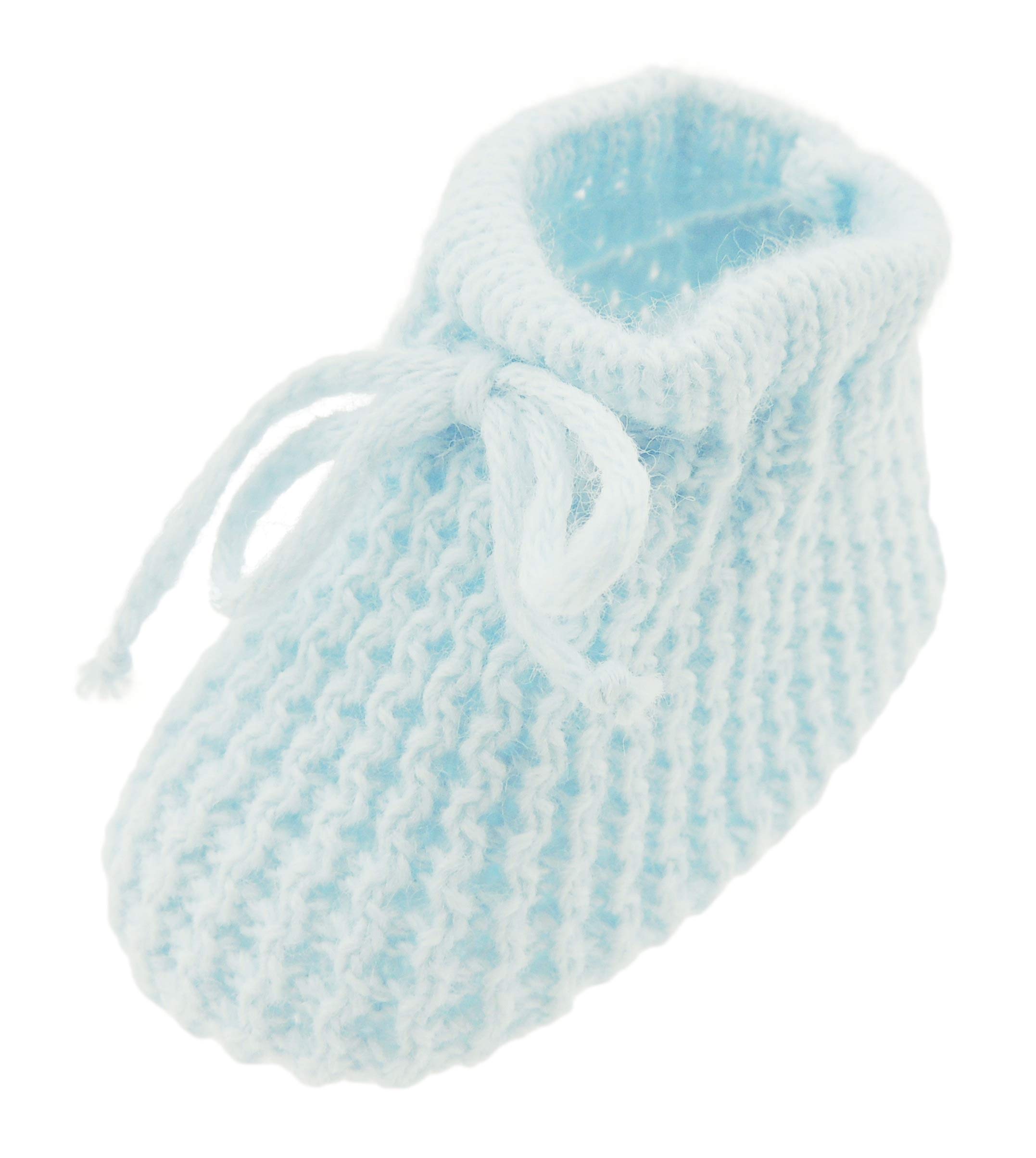Cute Baby Knitted Pom Pom Booties - Warm Winter Essentials for Newborns, Baby Blue-image-5eb5755d-ea9e-4a7e-a7d2-f4818c0acd5f-66761