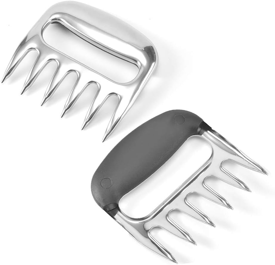 BBQ Meat Claws Stainless Steel - Silver-image-9fe0a0af-4d46-4a7e-9d71-1597f919bde1-110401