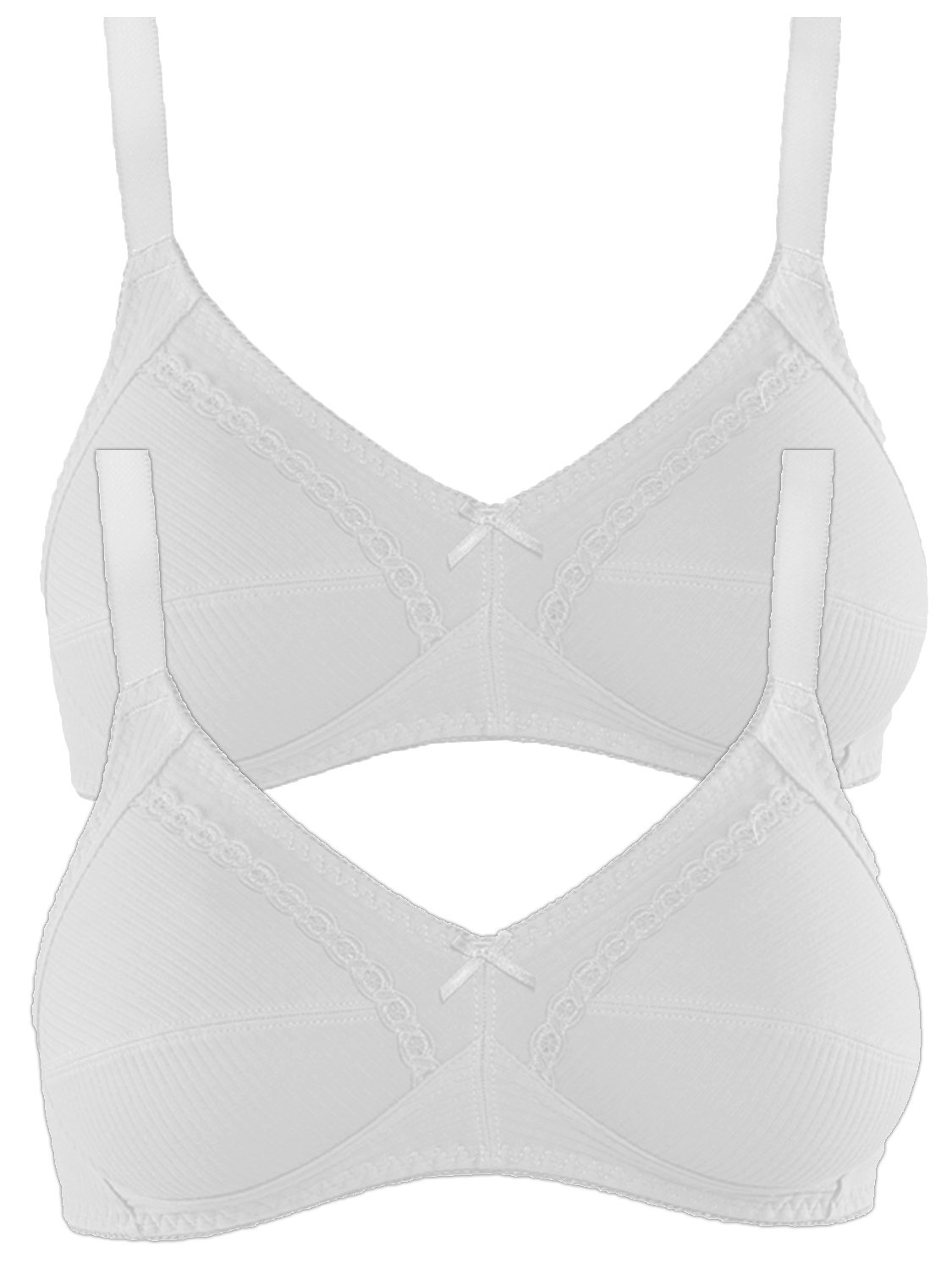 Naturana Women's Pack of Cotton Soft Bra C 2 86545 White 36-image-a9950d94-6d8f-41f5-b721-5a0f6b6a0e58-44557