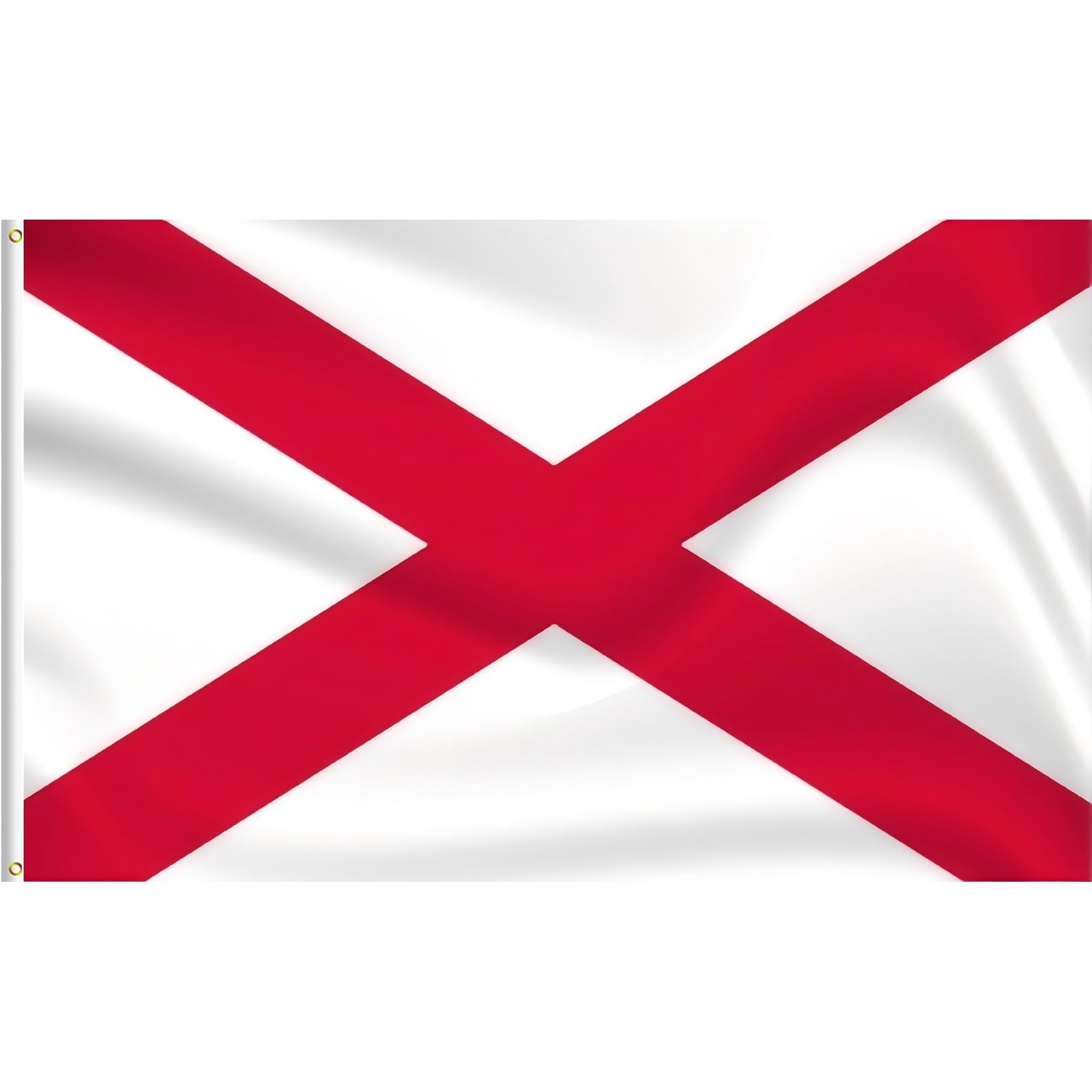 St Patrick's Red Saltire Flag - Red 180x300 cm-image-5331e5be-641a-4440-a278-129f628fe988-119354