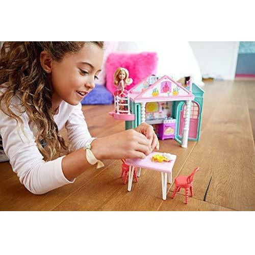 Barbie DWJ50 FAMILY Chelsea Clubhouse Portable Play, Colourful