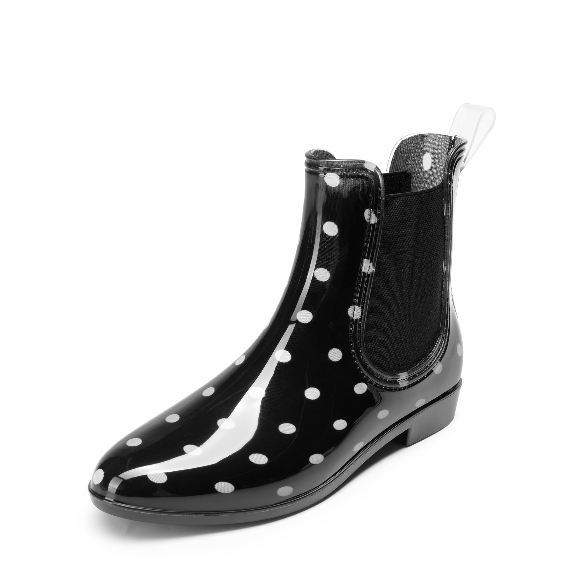 Women's Waterproof Ankle Chelsea Wellies - Black, Size 4.5-image-f9211e9e-9bcf-4464-843f-558859207c44-53753