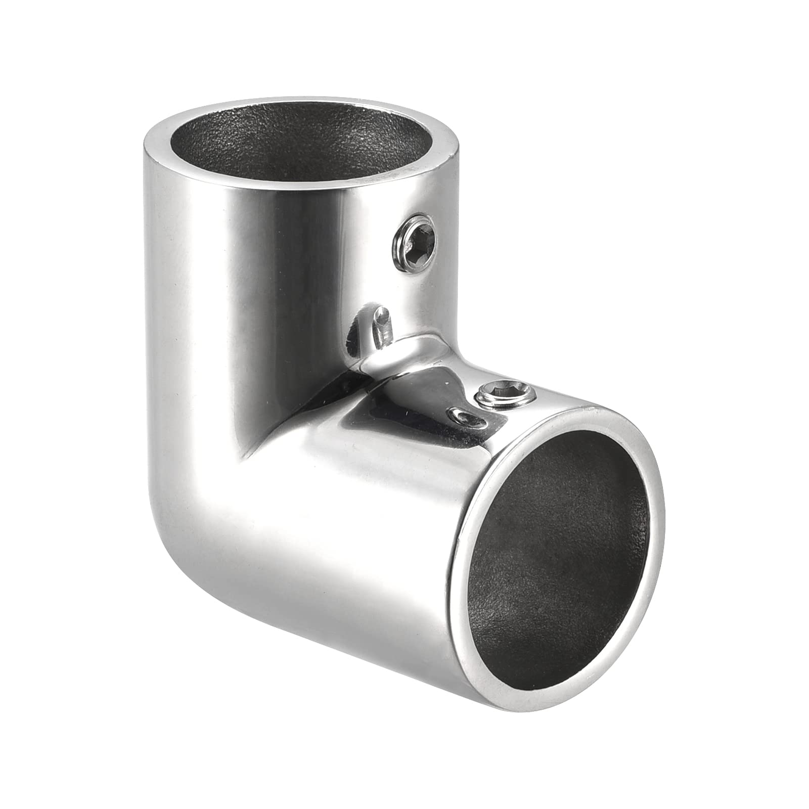 316 Stainless Steel 90° Rail Elbow Fitting, Polished 2-Way Pipe Connector for 25mm Handrail Railing-image-f4386002-875f-4877-b4c5-6794c3234406-70172