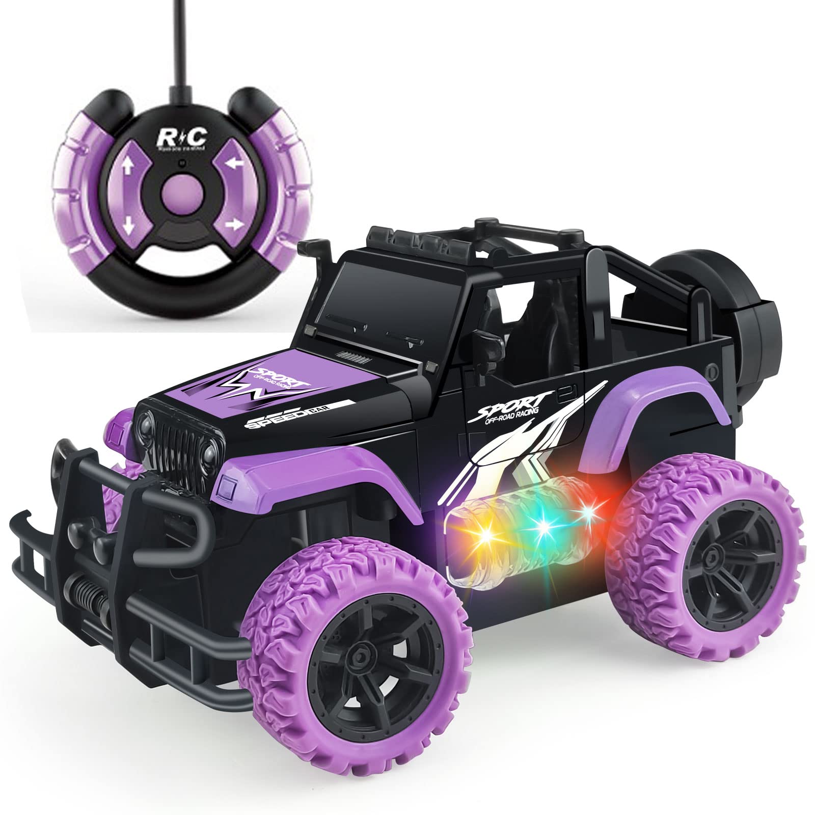 RC Truck with Dance Lights - Purple-image-d5403874-853a-4d48-a913-71065b86643e-110363