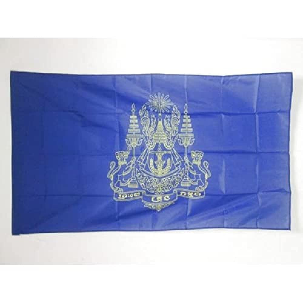 AZ FLAG - Royal Standard of Cambodia 2x3 Kingdom 100% 2' x 3' 90x60 Cm-image-8ece5b2e-4b4c-41f4-a237-cb64fe7b4bc3-58673