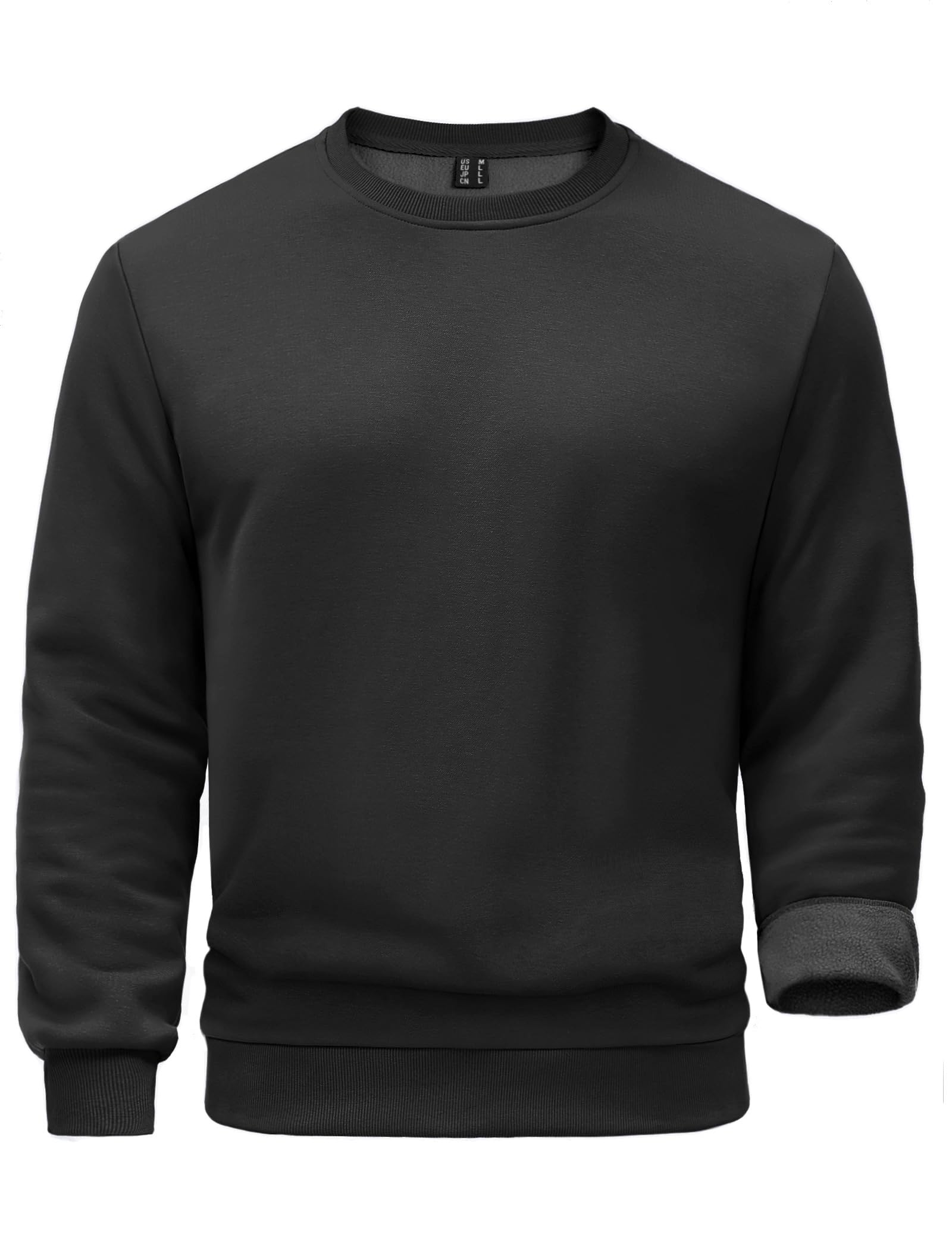 Men's Fleece Jumper - Black 3XL-image-b09d075e-5dc5-41b8-8779-3ac7ed826990-102965