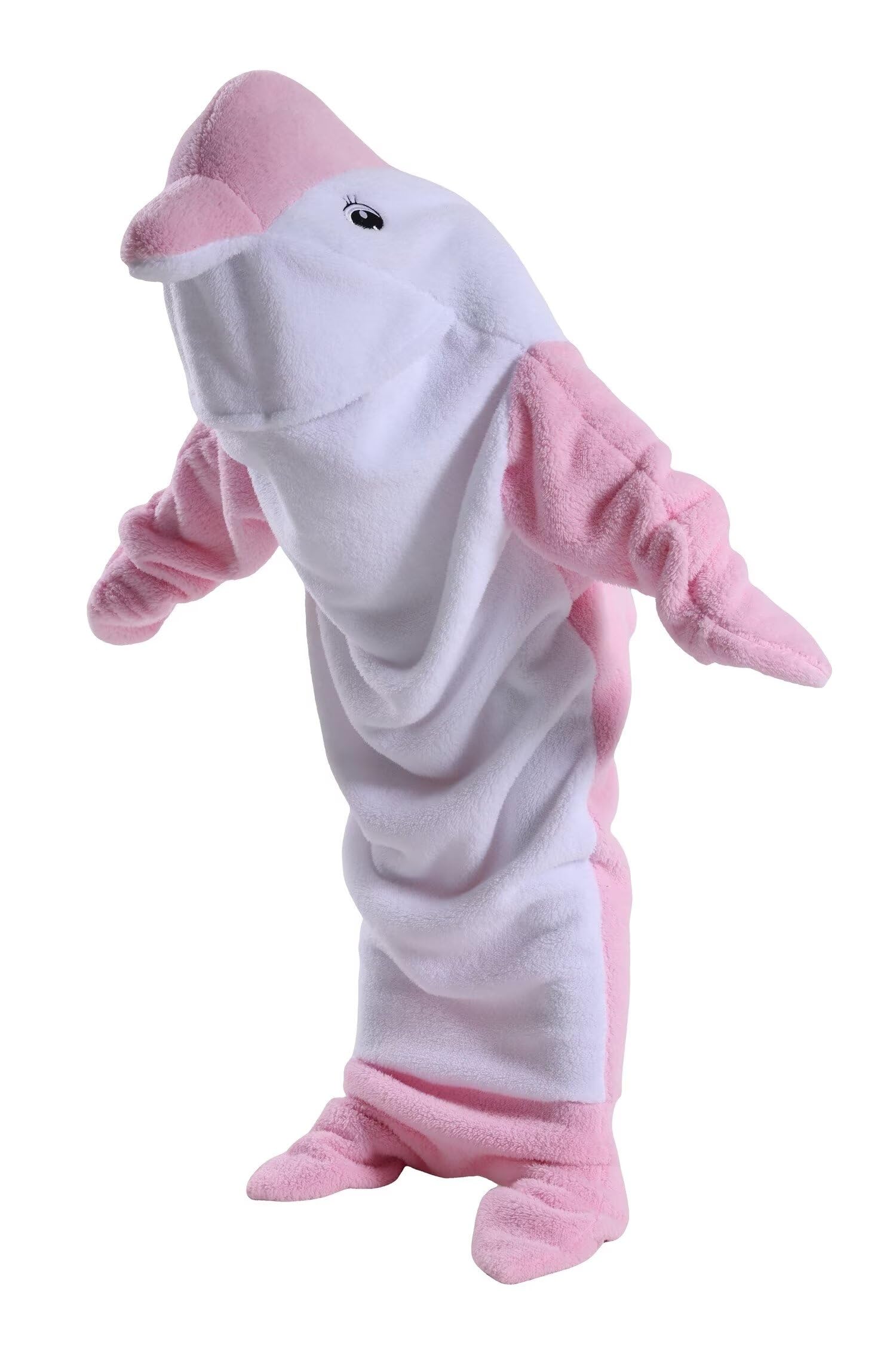 Dolphin Pajamas Wearable Blanket - Pink Dolphin L-image-505a63a3-3704-41b8-8710-6ff1c85eafcf-110265