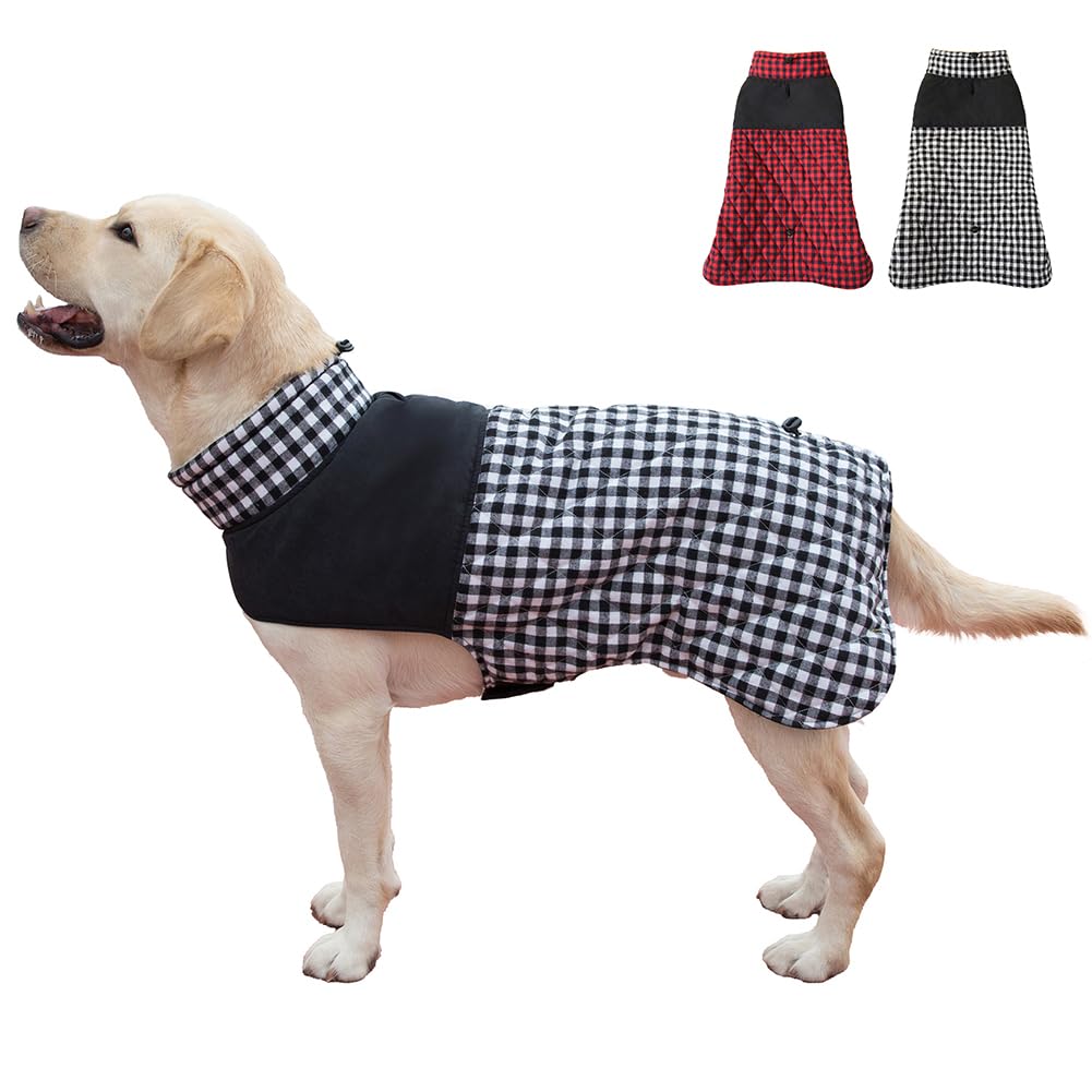 Reversible Dog Coat - Black Grid 7XL-image-a3f2cc87-98da-4fad-9653-e6e8af19927c-116357
