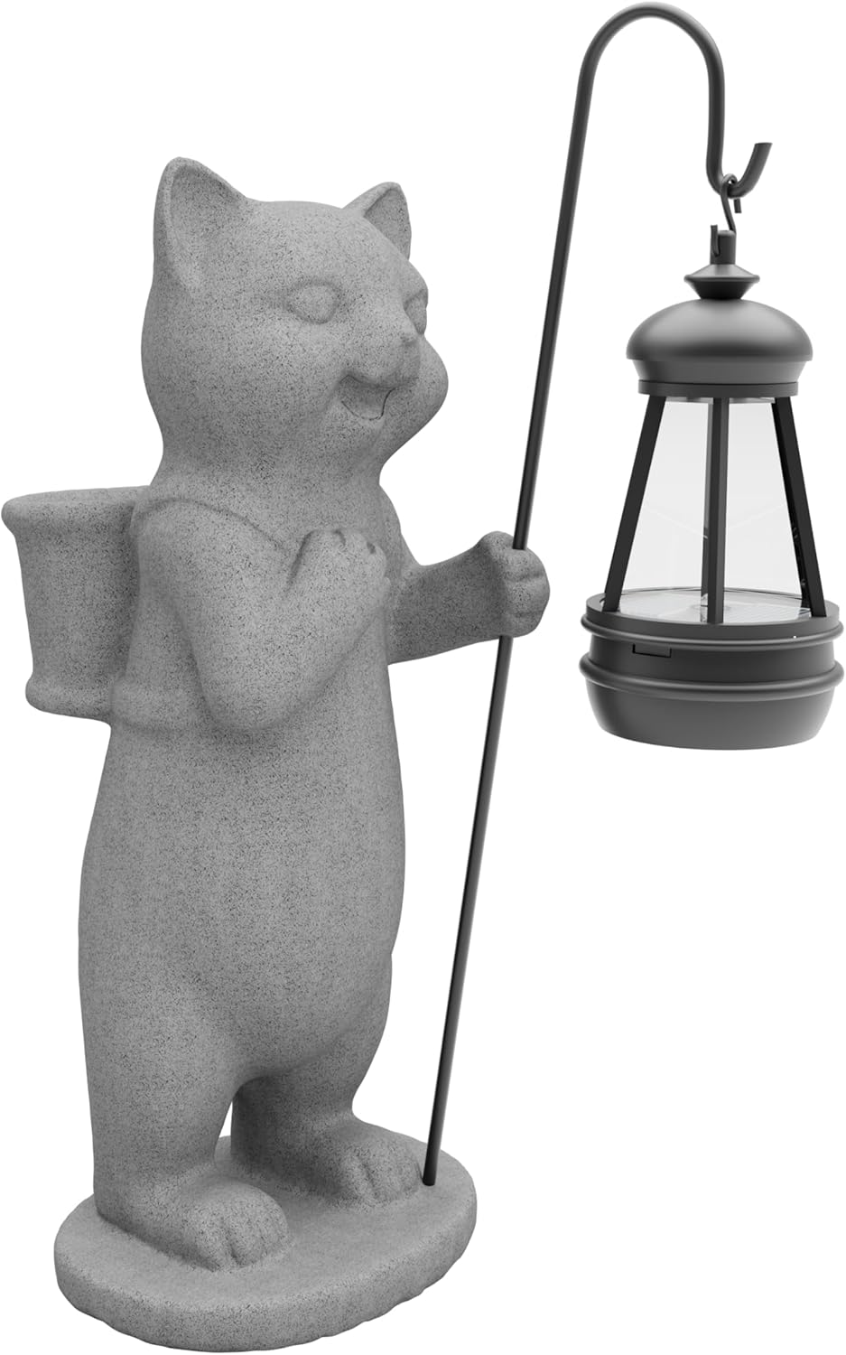 Solar Cat Garden Statue Light - 10 Inch-image-823db65d-85e8-4bd3-96cb-20373344cf42-88121