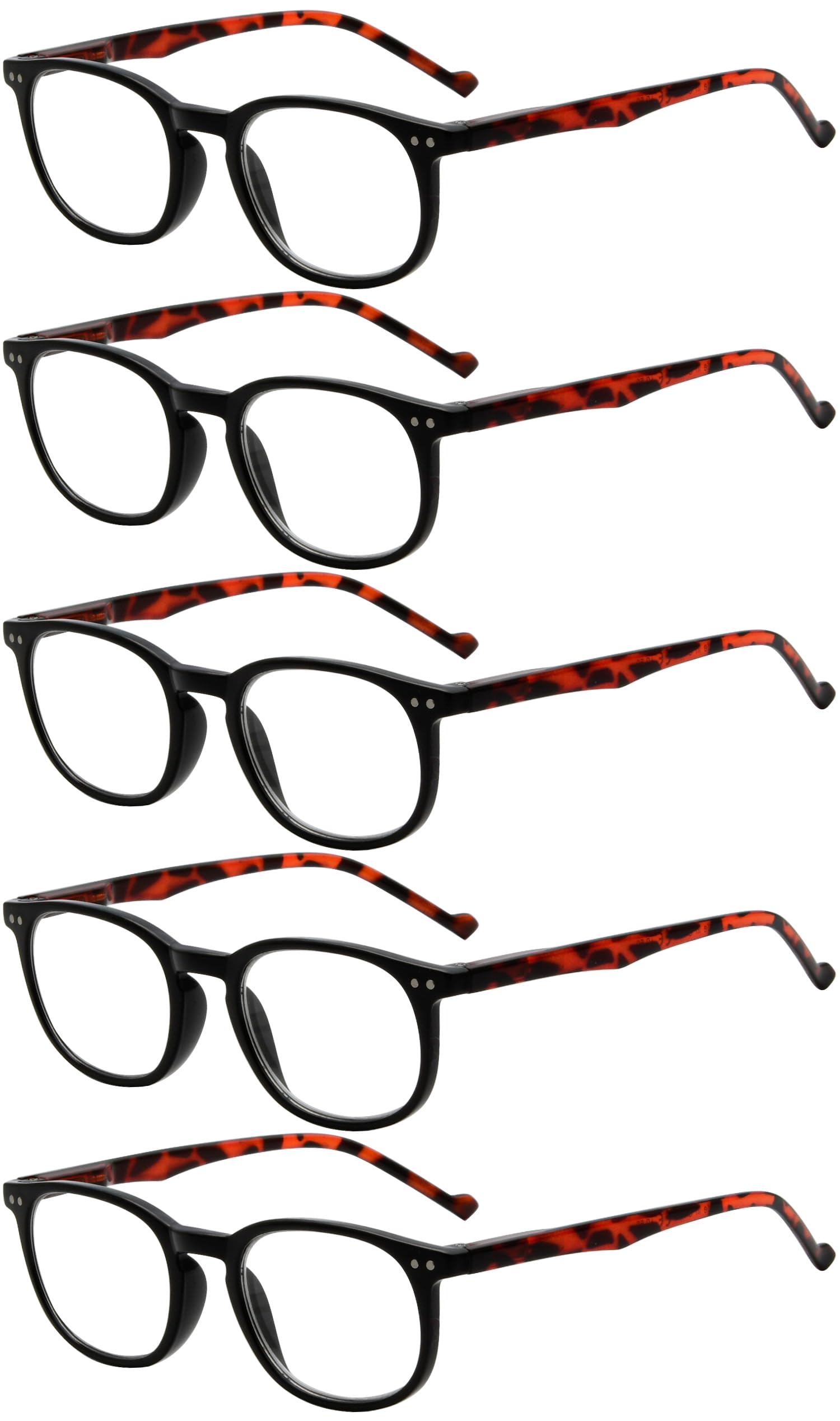Reading Glasses 5-Pack - Black/Tortoise +1.50-image-efef2a6d-e5dd-46fb-8969-98422f17b472-103334