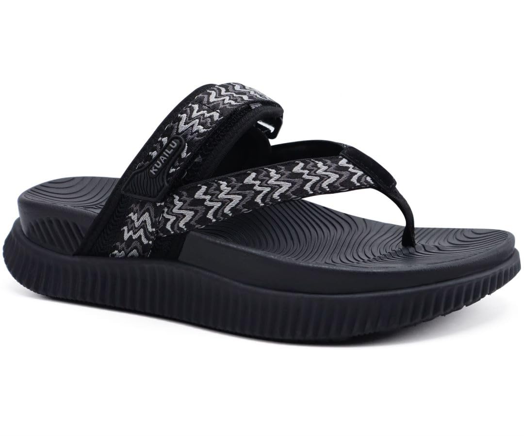 Women's Orthotic Flip Flops - Black UK 9-image-ca5a0c62-483d-4f2b-a0b2-64ac39981a9a-111600