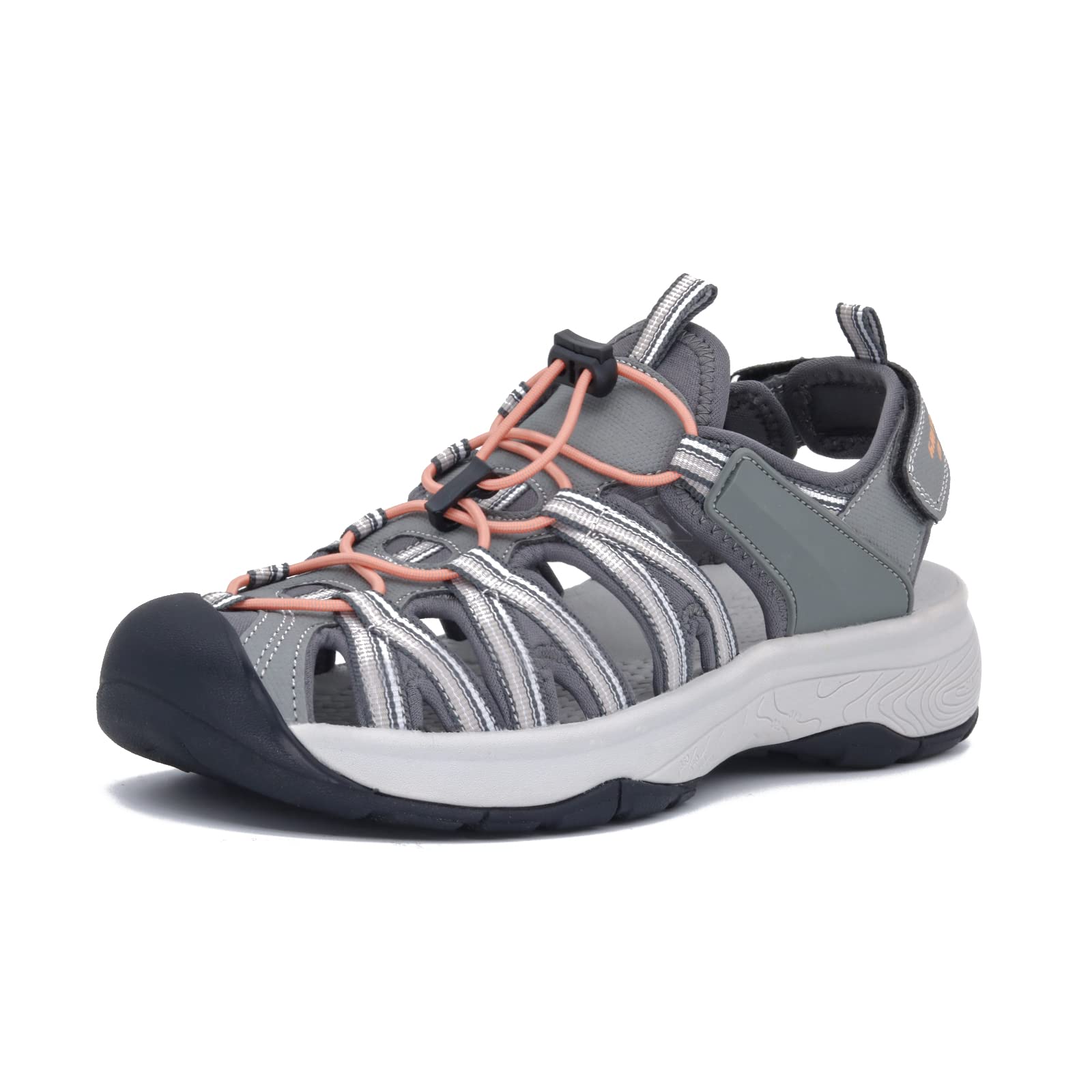 Women's Walking Sandals - Grey UK 6.5-image-b95ad4cc-89e6-4f92-9ec8-8151bea35912-99709