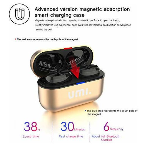 Amazon Brand Umi Earbuds W5s True Wireless Earbud Bluetooth