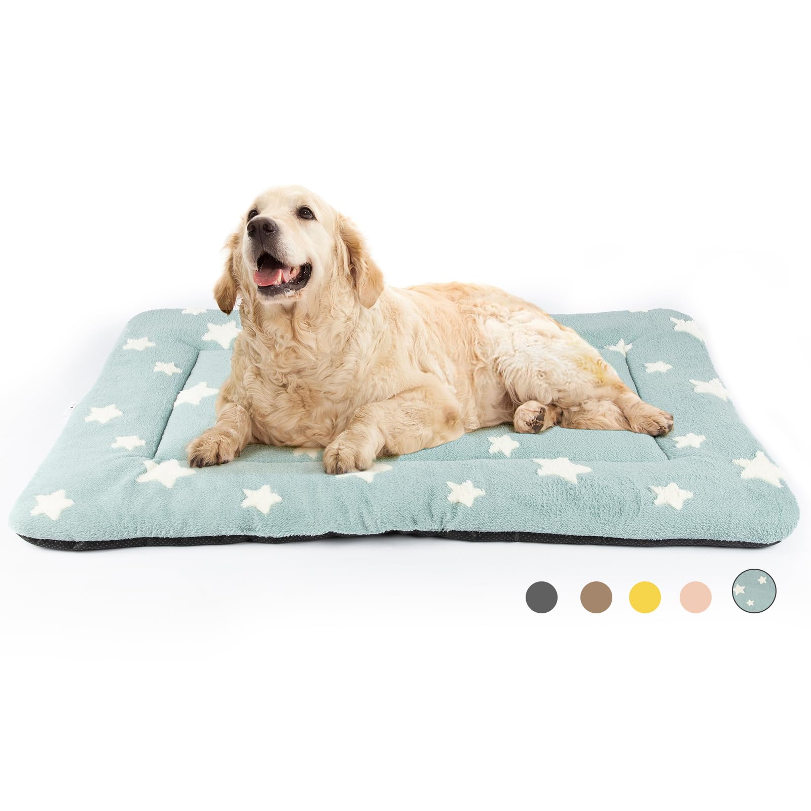 Large Dog Bed Mattress Washable - Blue 106 x 68cm-image-8b3925ce-b05f-41bd-bf66-6234afdea766-115633