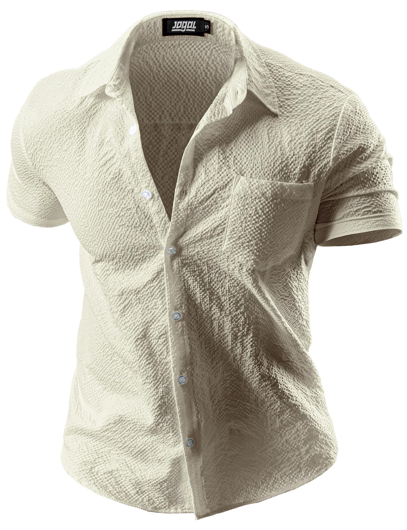 men's athletic fit short sleeve dress shirts White Short Sleeve Performance Dress Shirt | White Short Sleeve Performance Dress  Shirt main image 1