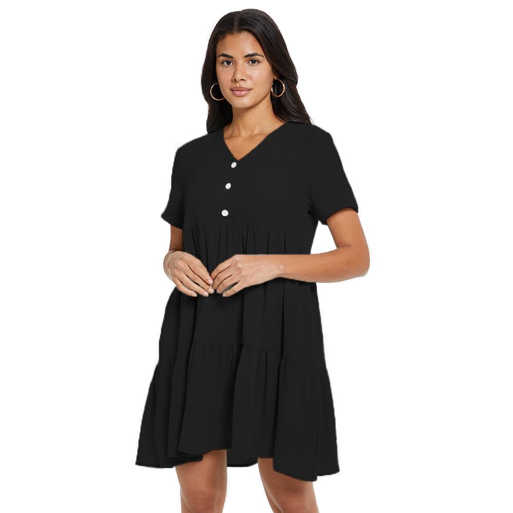 Women's Casual Beach Dress - Black XL-image-19afa5cc-5579-47a9-912b-7d5aad8c86bb-103287
