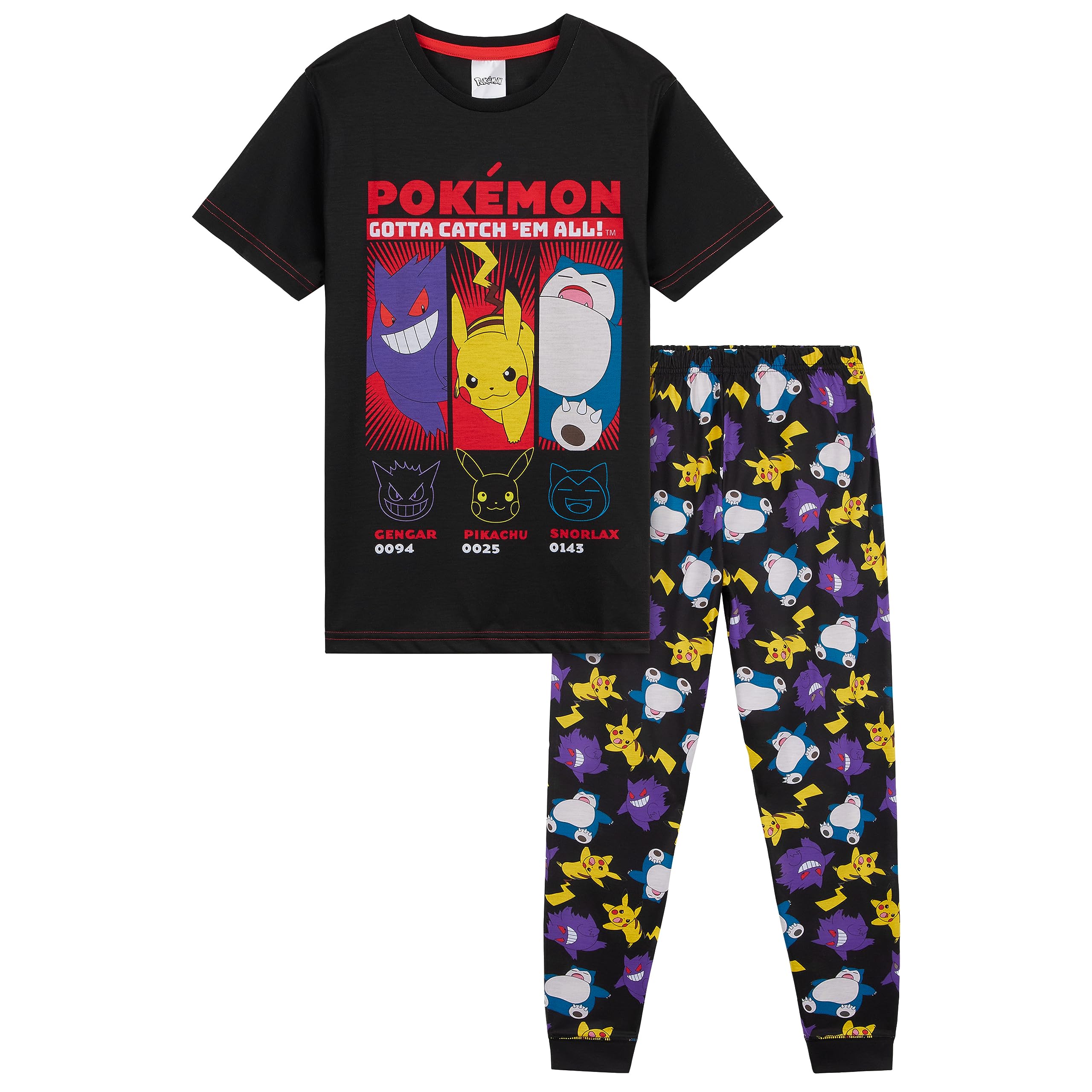 Boys' Pokemon Pyjamas Set - Comfy Lounge Wear T-Shirt & Bottoms for Kids 4-14 Years - Ideal Gifts-image-97cbc99c-0b35-4911-9272-48a291342b28-70894