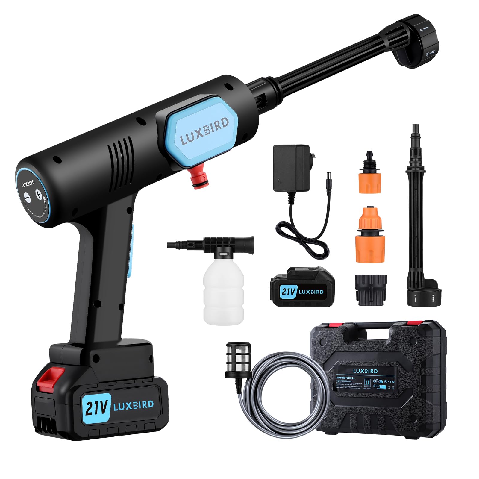 Cordless Pressure Washer 21V - Black IB-0892-XXUK-image-65578330-e2fe-4555-acd9-dc66df7b80f3-118242