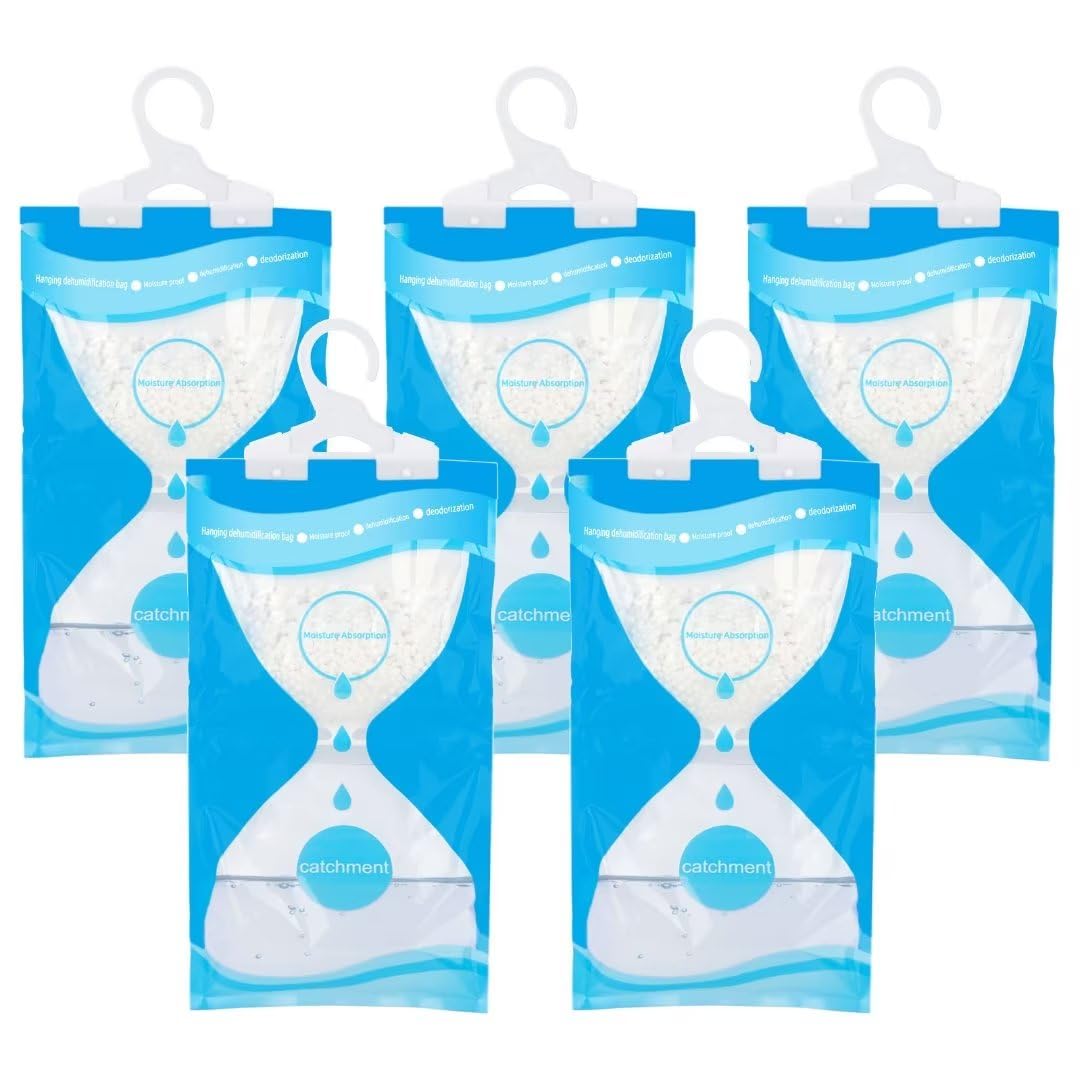 5-Pack Wardrobe Dehumidifier Hanging Bags - Moisture Absorber for Home & Office-image-38c4fc81-6292-478d-8016-d2c073fea94c-53964