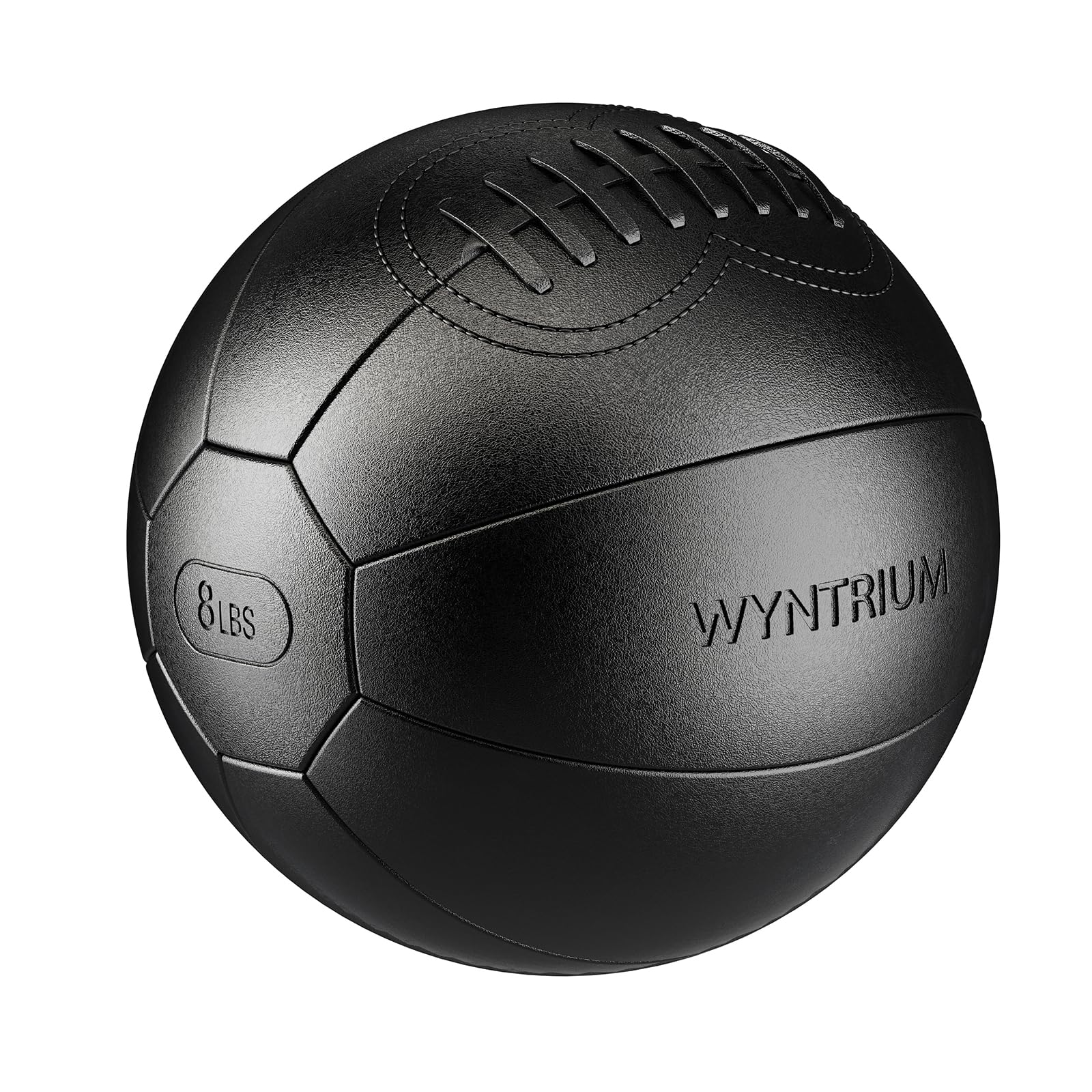 Medicine Ball Soft Touch Grip - Black 8lbs-image-204f3f79-5a67-4ea8-8d66-67ee25186efe-116659