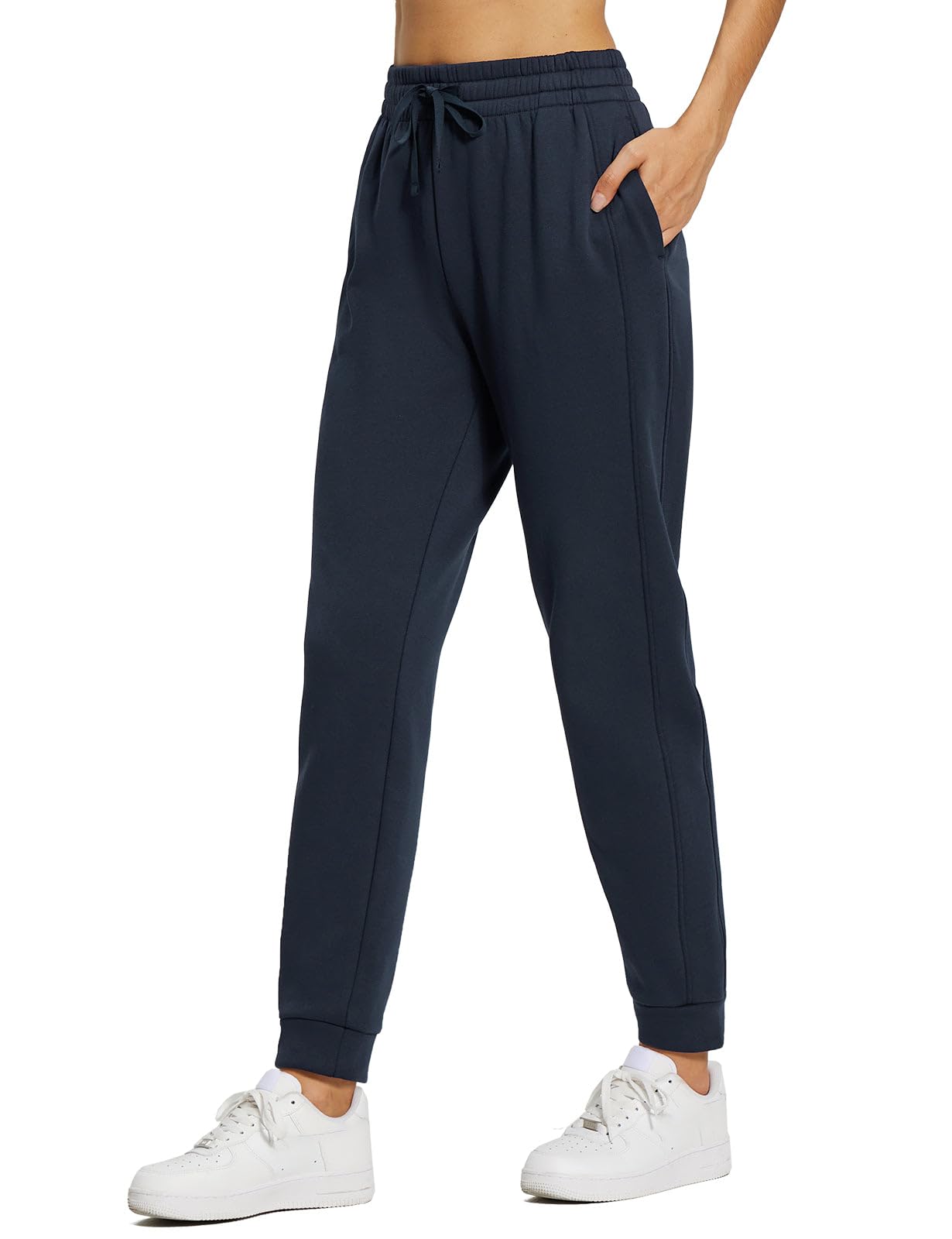 Women's Fleece Joggers Thermal - Navy XL-image-9bd59a9a-5567-4244-8844-278ad9849890-101721