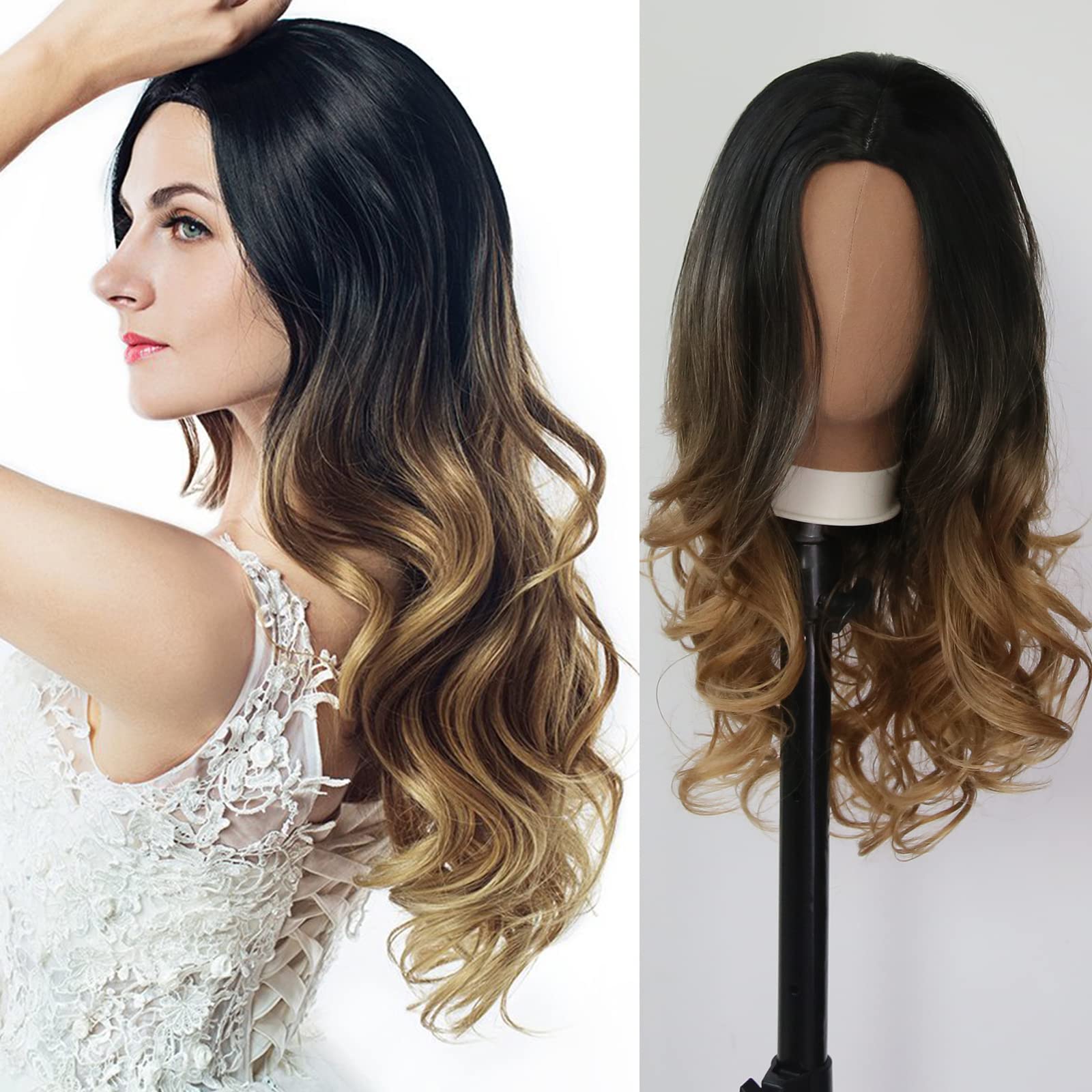 Long Wavy Ombre Wig - Highlight Blonde YST 553-image-6a2ccc03-a04b-4043-b871-2df9d1c0f611-112524