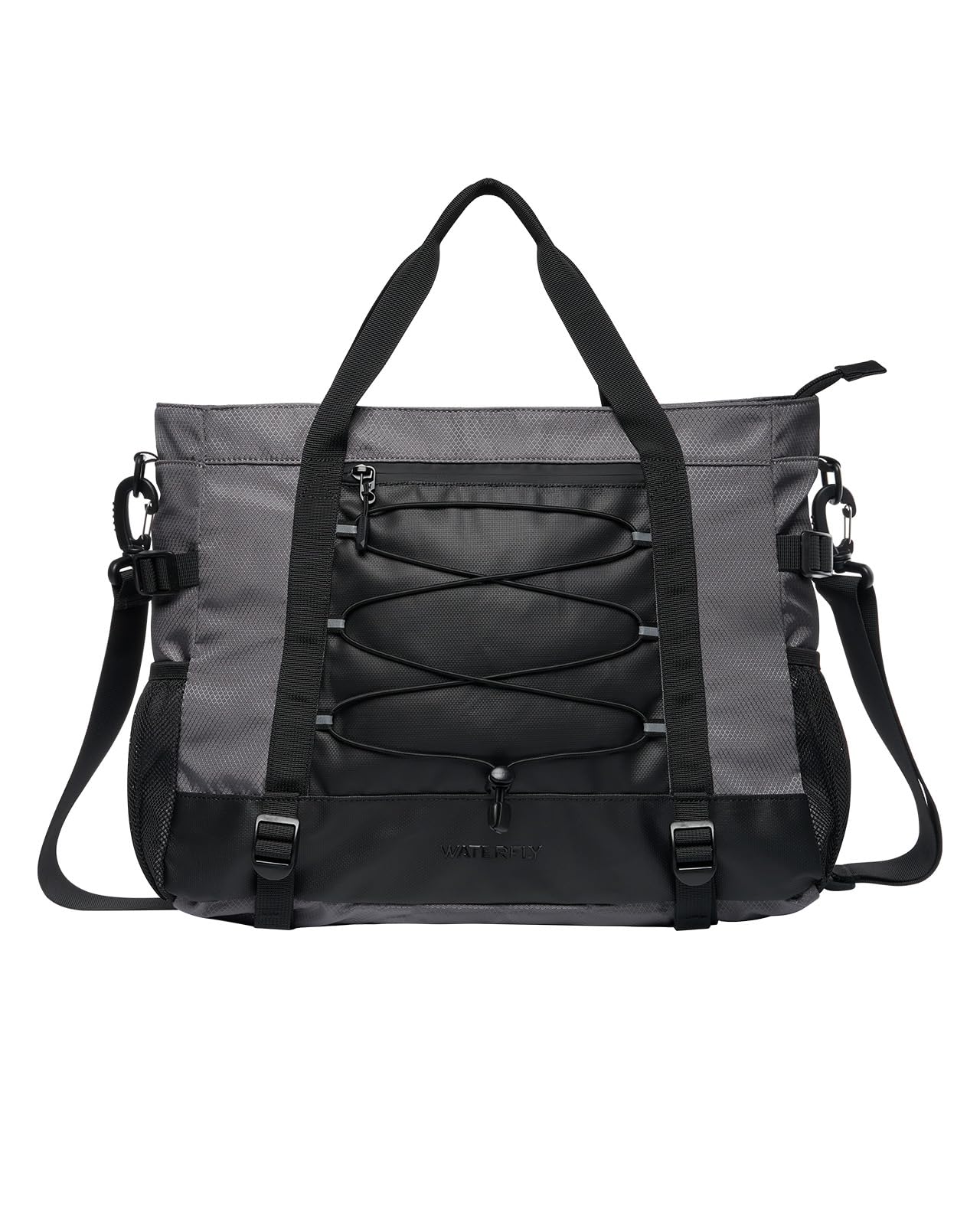 Sports Gym Bag - Water Resistant Duffle for Travel, Fitness & Swimming - Dark Grey-image-16a2983c-1b55-410b-8c3c-a49dab82734c-72025
