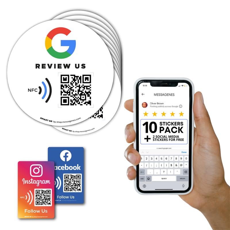 Reusable NFC Review Stickers - 10 Pack-image-3dc8342c-5223-448c-89d7-dfb73aff420d-110791
