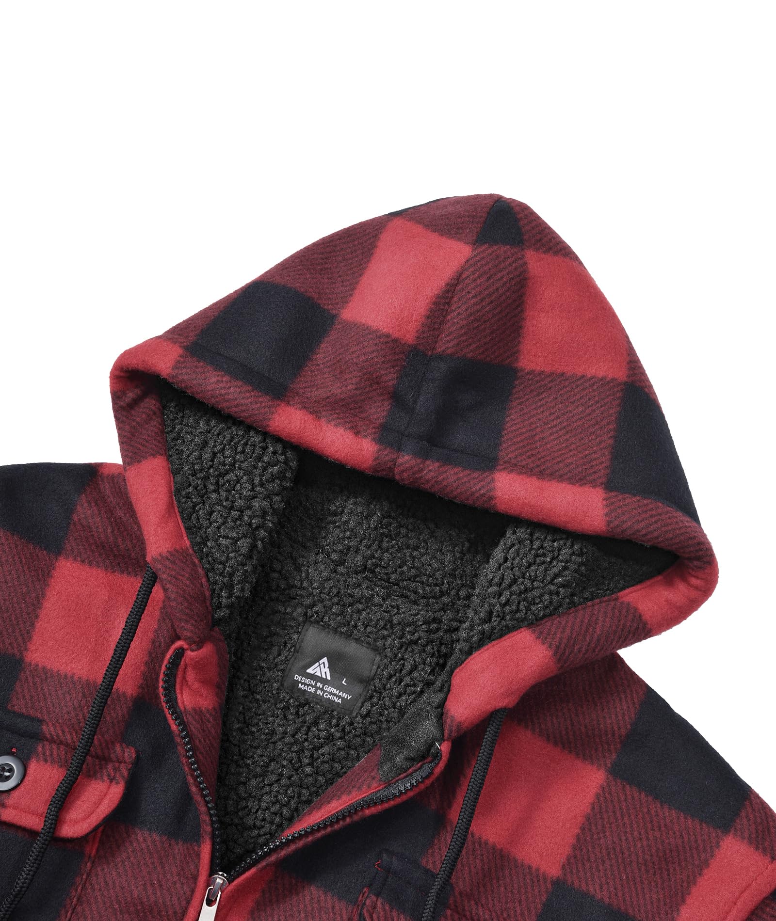 ジャケット・アウター tenderloin flannel check coat liaddkv Warm Lined Wool Check Shirt Jacket for Men, Winter