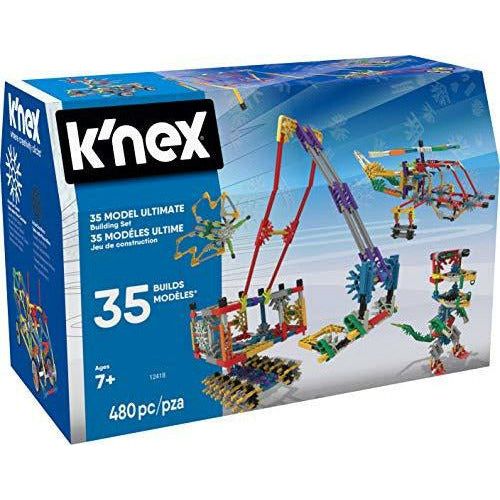 K'Nex 12418 Imagine 35 Model Ultimate Building Set, Educational