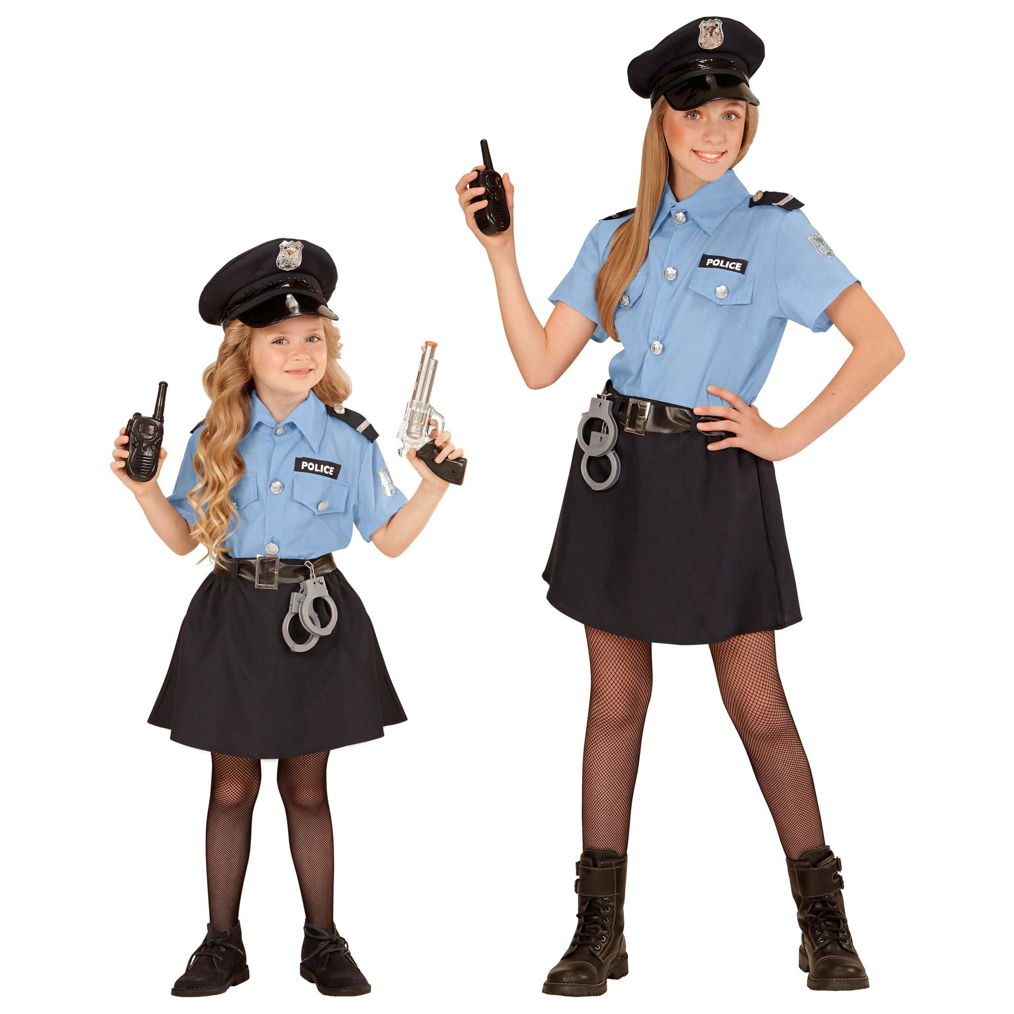 Girls' Police Costume Set - Blue 116 cm-image-ebcc4db1-e51f-42df-8dae-6566a9e666e5-106178