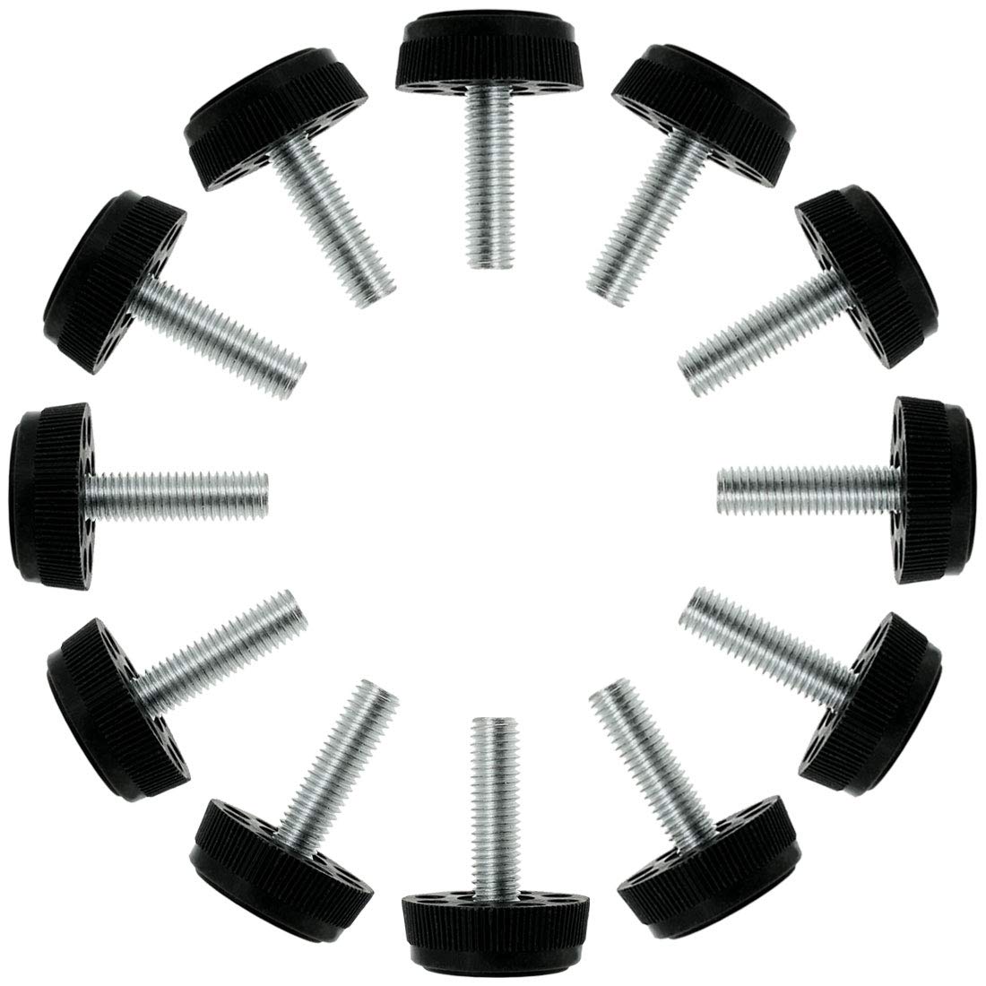 Adjustable M8 Furniture Glide Leveling Feet - 12 Pack Floor Protector for Tables & Cabinets-image-865319c8-7a7d-4a9a-9122-71238aeb4a77-60452