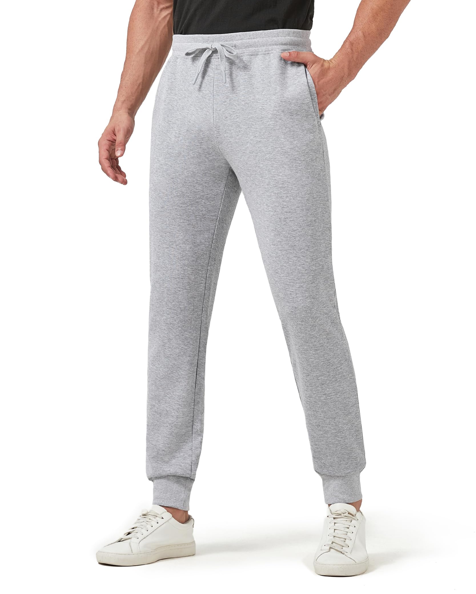 Men's Tall Sweatpants with Pockets - Grey 3XL Tall-image-4a74131a-d0a3-4b05-919c-cc97390386ae-102220