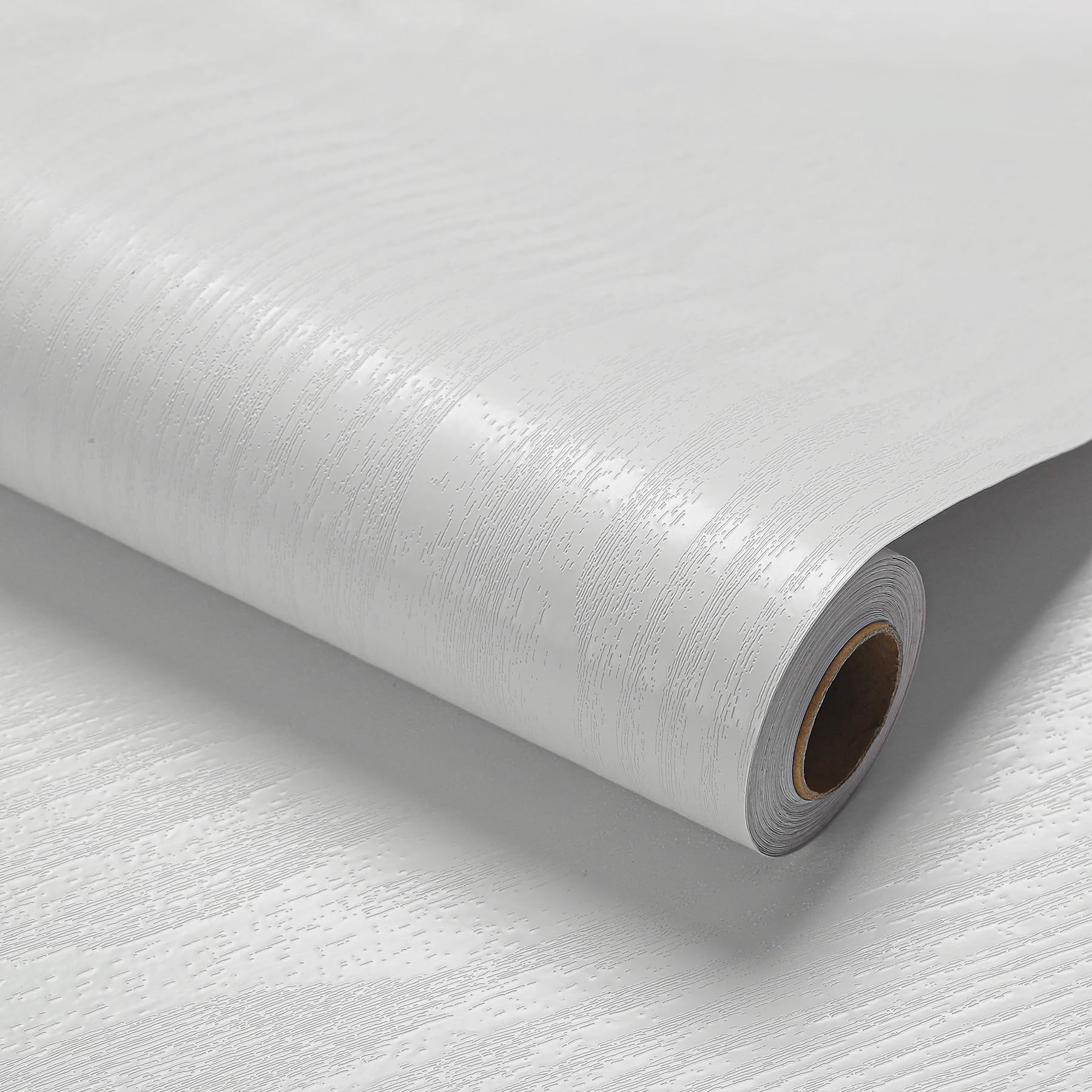 LOVADA Peel and Stick Wallpaper Wood Wall Paper - White 17.5 x 100-image-894f6f16-71c2-49a7-8fac-710c74fd017d-54992