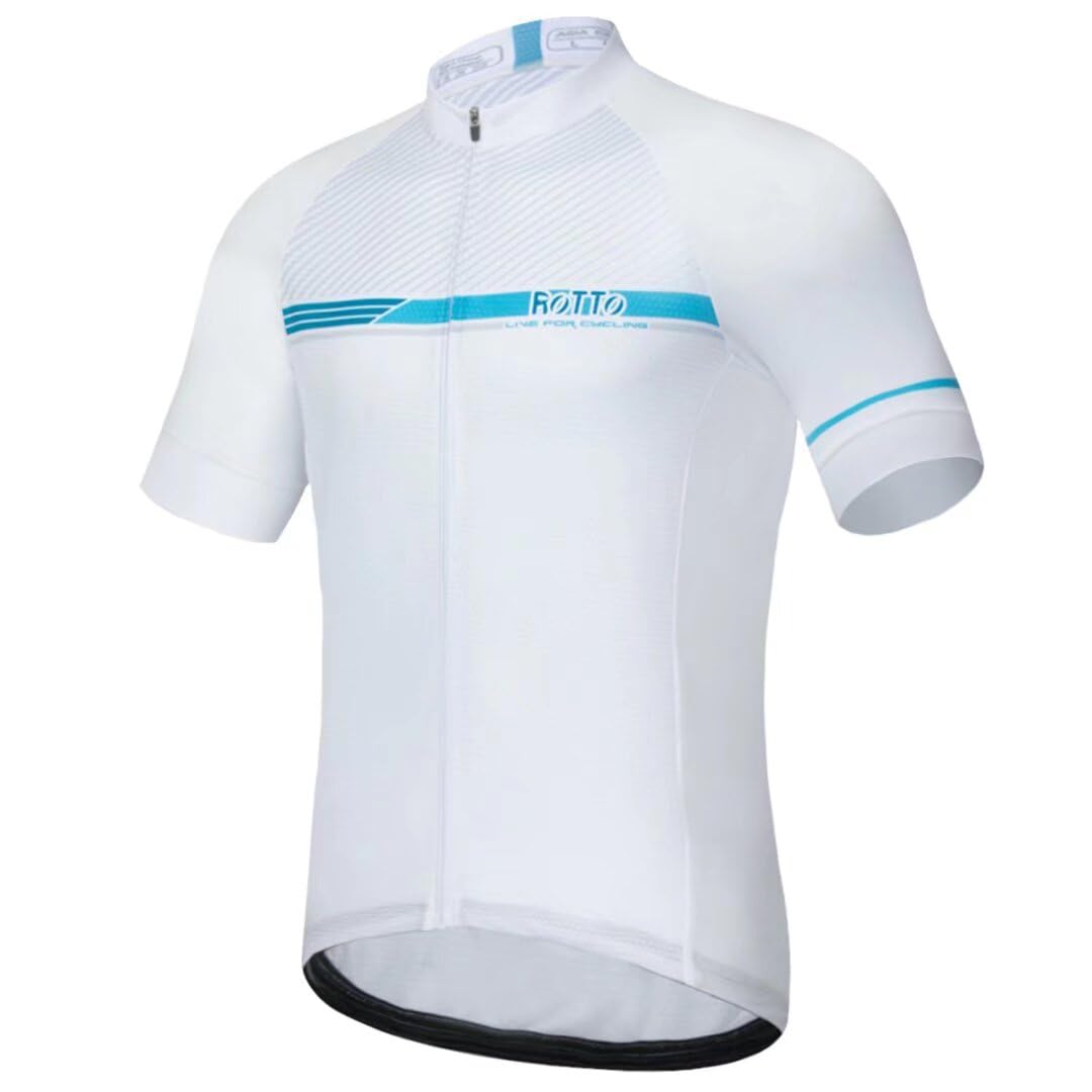 Men's Cycling Jersey Short Sleeve - White XS-image-04fd0311-9e0f-4982-8d09-9e691f2e6472-108637