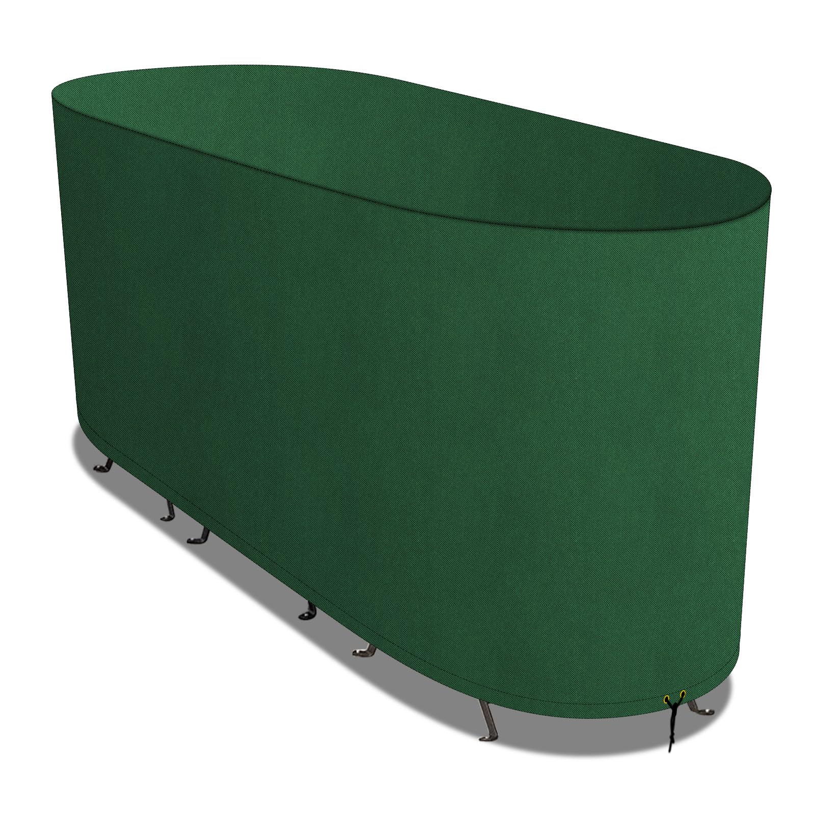 Garden Bistro Set Cover Waterproof - Green 124x63x80cm-image-1b7d8871-1445-4bd9-b6b9-113b4482a88b-110173