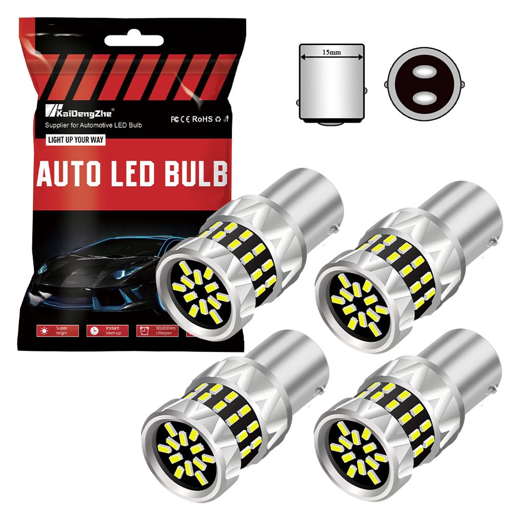 LED Car Brake Bulbs 1157 BAY15D - White 4 Pack-image-7d7bdcf0-0298-47cf-9029-ec907fad99bf-113806